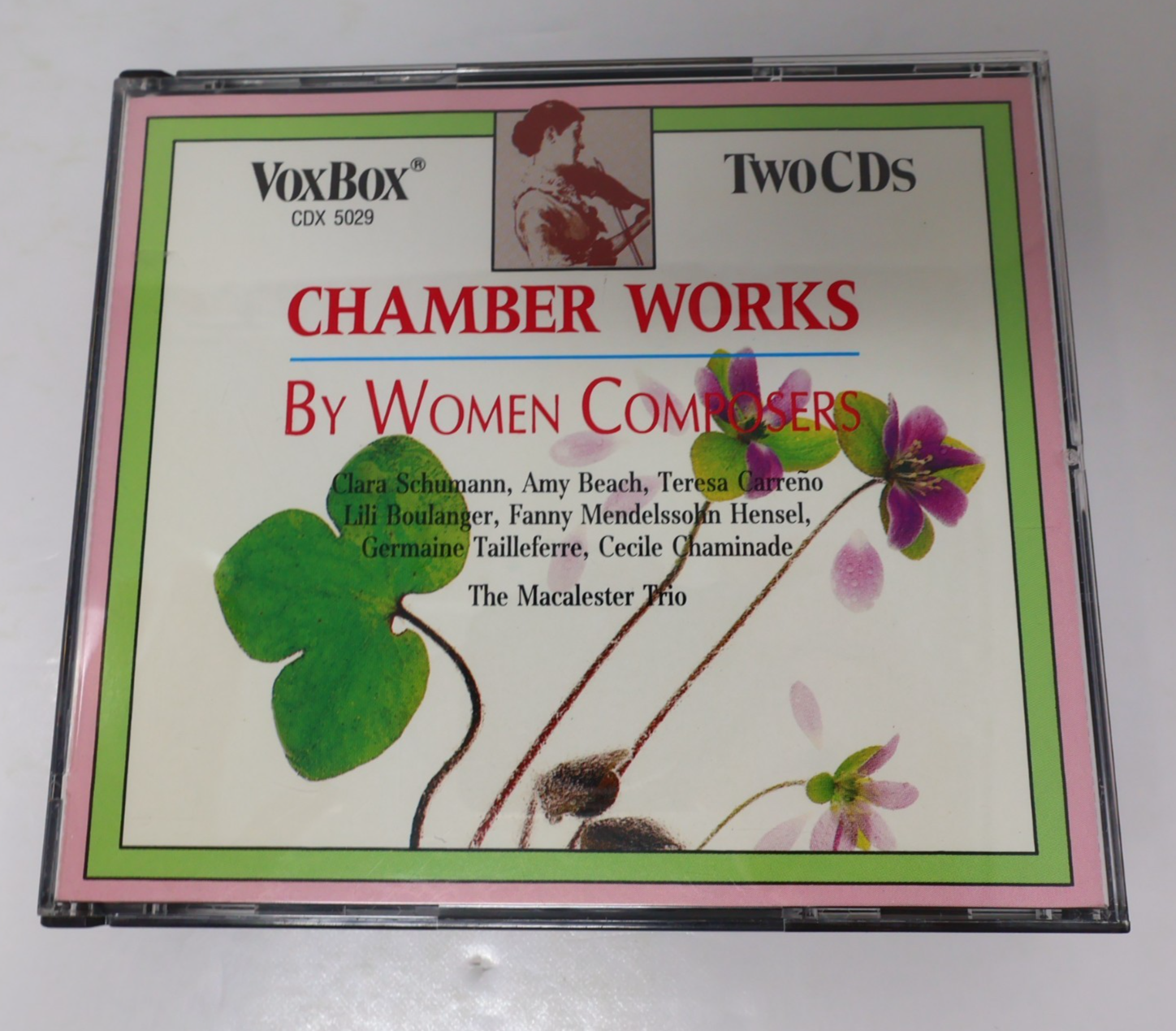 Chamber Works By Women Composers 2 CD Box Set Clara Schumann/Amy Beach/Carreño