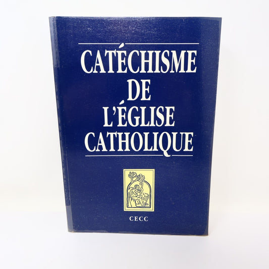 Catéchisme de l'Église Catholique Cecc 1993 PB Français French Religion Livre