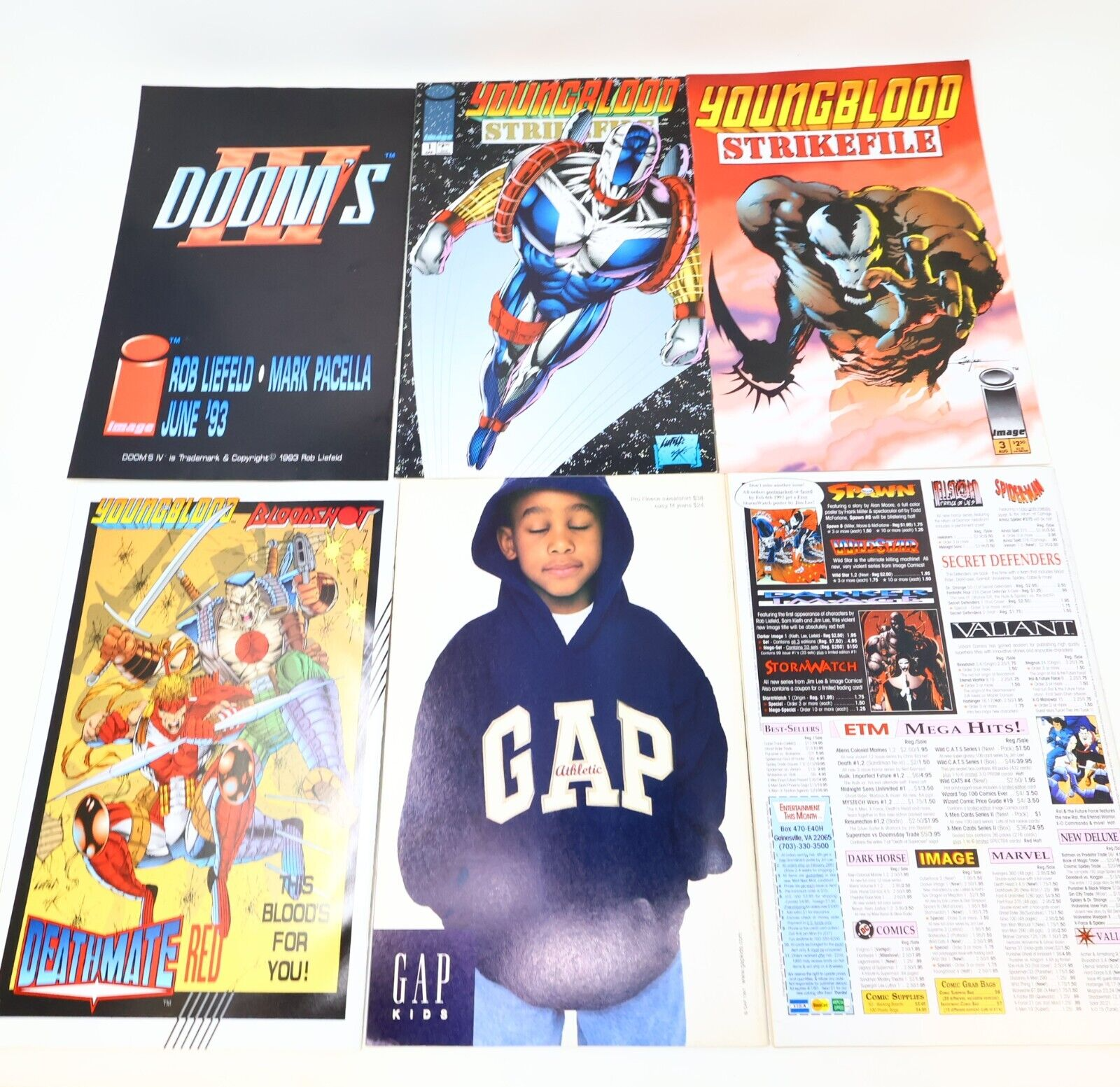 Lot of 12 Mixed Image Comics Wytches Shadowhawk 2 Youngblood Strikefile 90-2010s