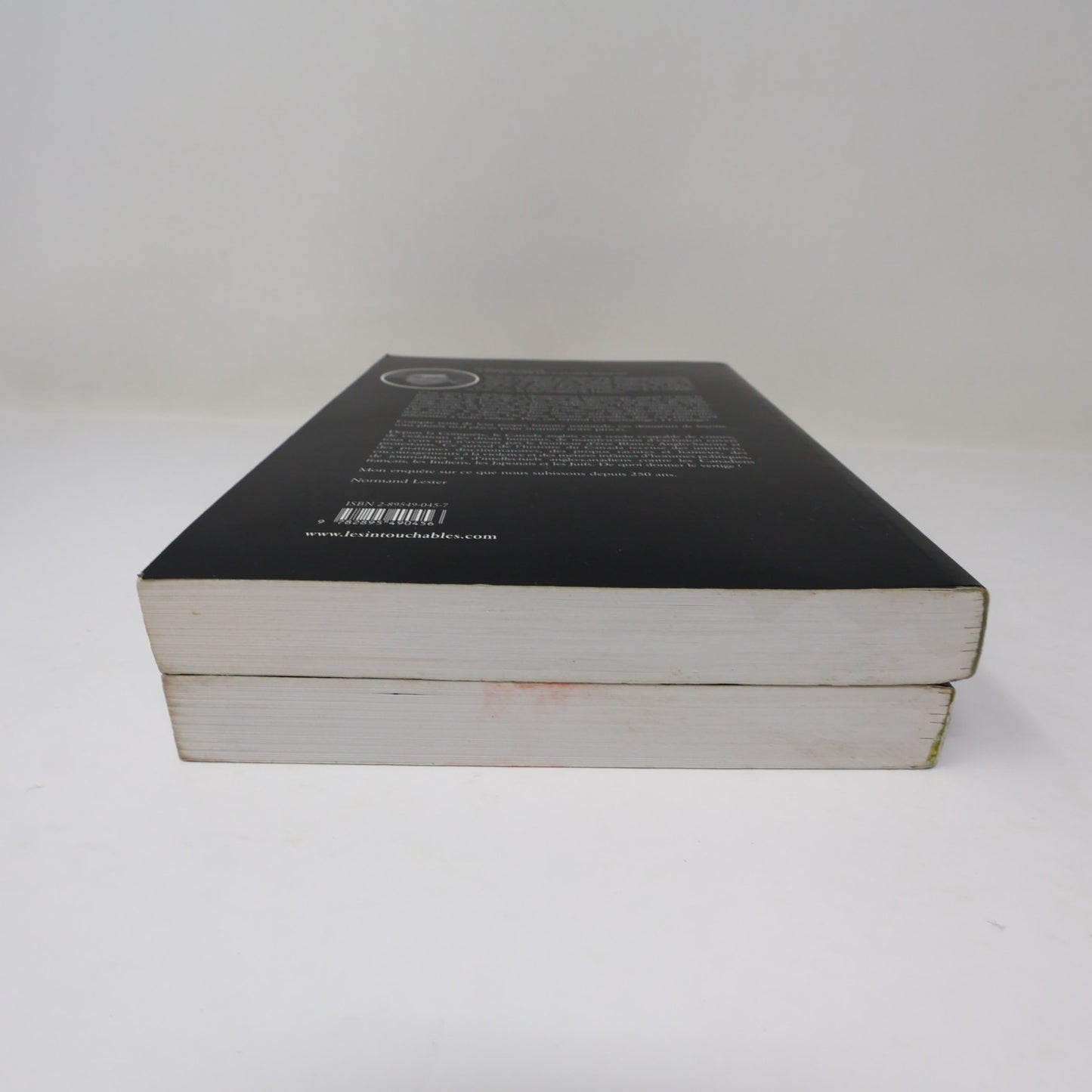 Le Livre Noir du Canada Anglais #1-2 Lot 2 Livres Normand Lester Politique PB