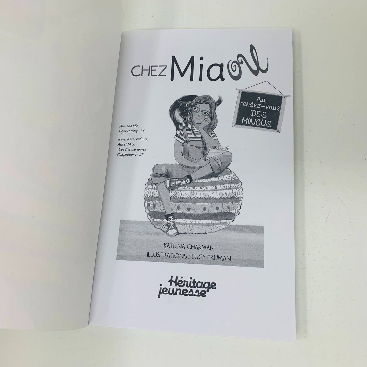 Chez Miaou #1-3 Katrina Charman Français Enfants Au Rendez-Vous des Minous Chats