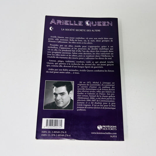 Arielle Queen 1 La société secrète des Alters de Michel J. Lévesque Intouchables