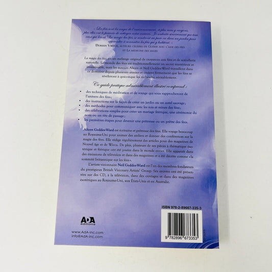 2011 La Magie des Fées de Alicen & Neil Geddes-Ward Livre Ada Méditation Parler