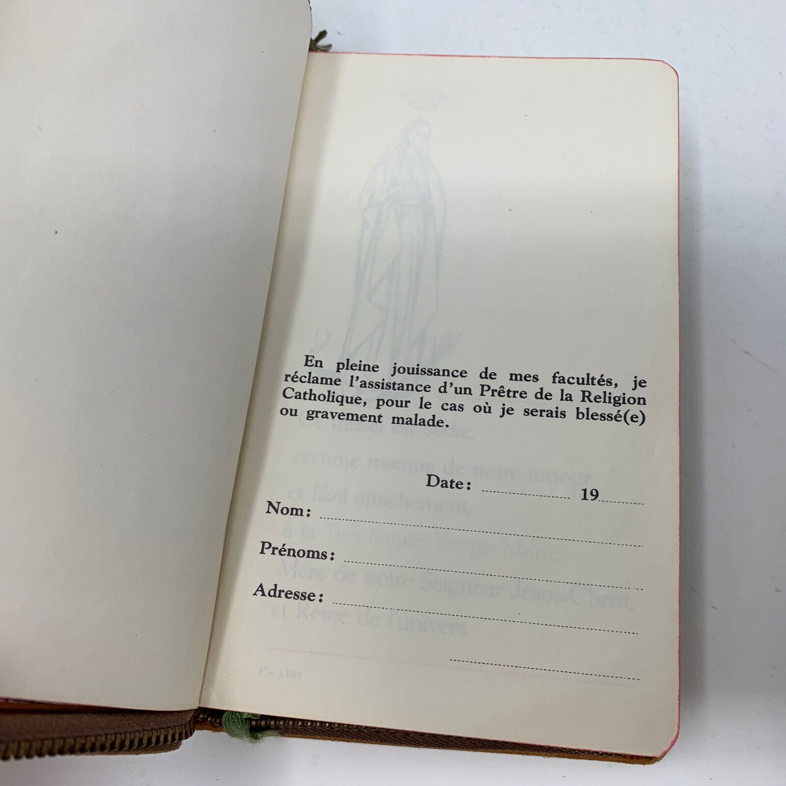 1960 Nouveau Missel Marial des Dimanches et Grandes Fêtes Guy Henri Proost Livre