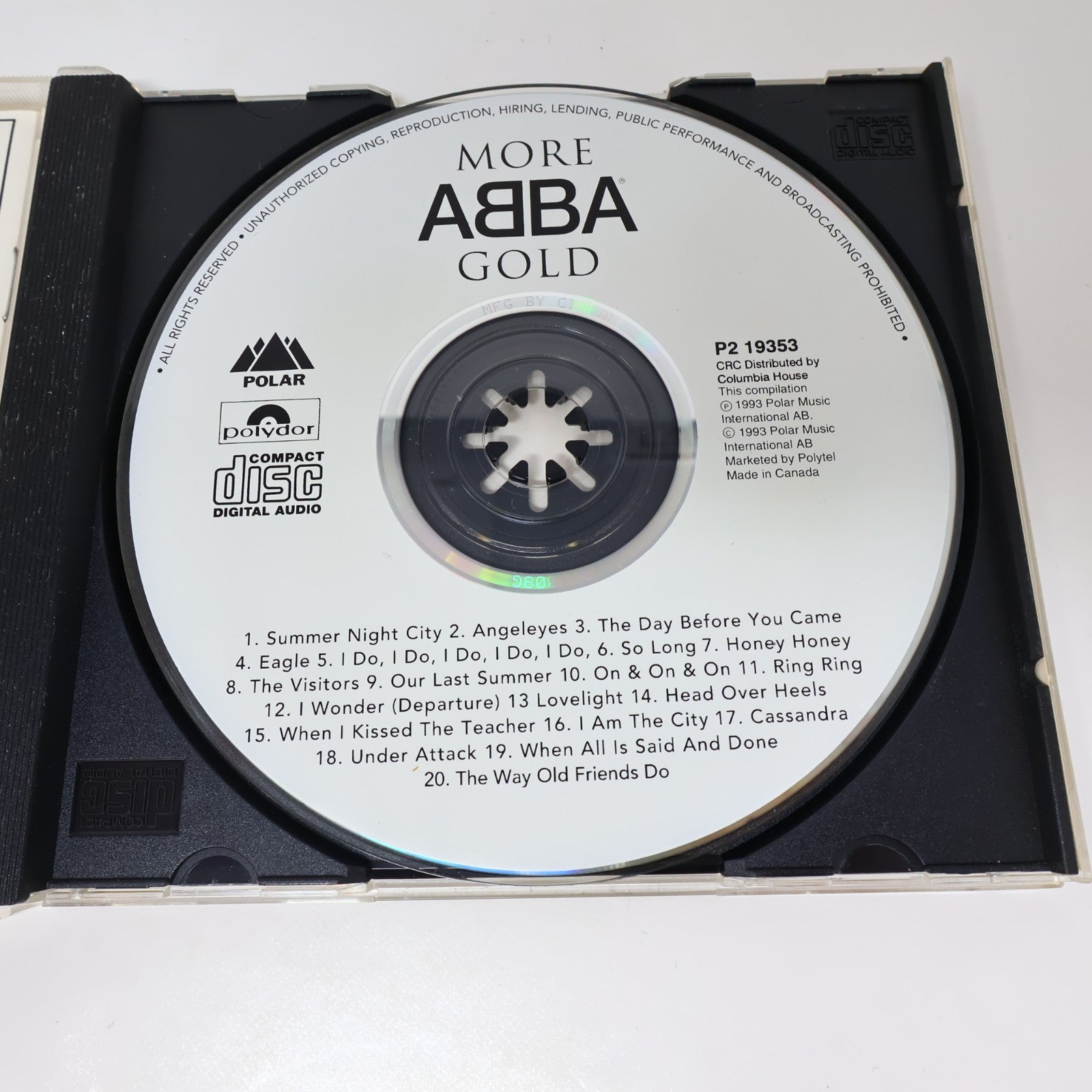 ABBA 3 CD Lot Super Trooper/More Gold/Eponymous Honey Honey/Mamma Mia/SOS