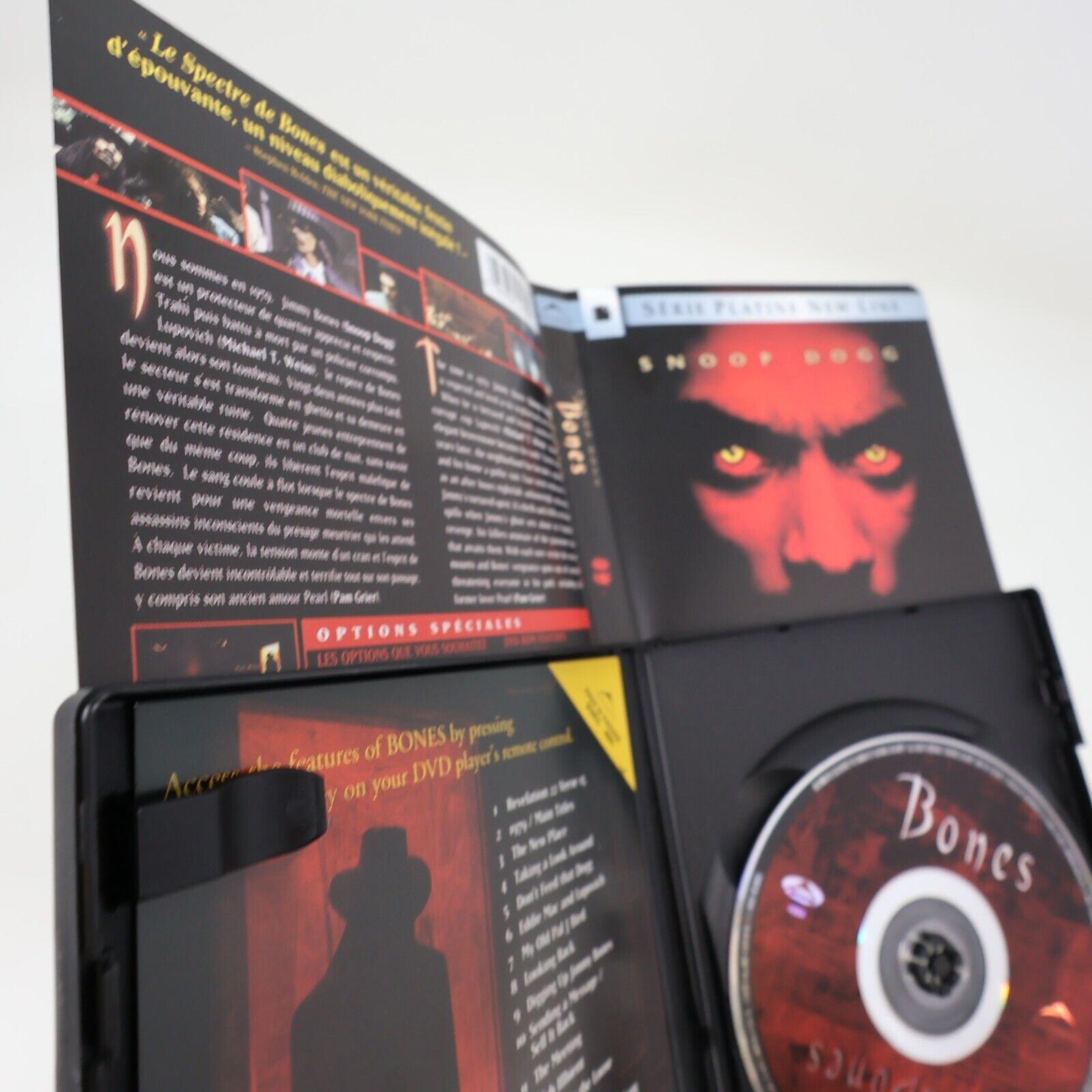 Bones / Le Spectre de Bones DVD NTSC Region 1 Tested Snoop Dogg English/Français
