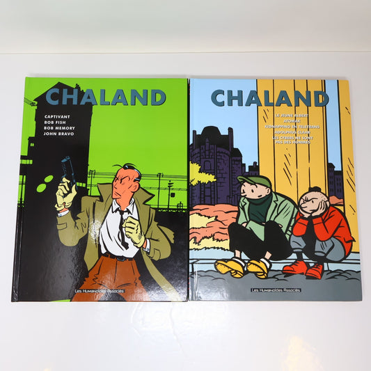 Chaland l'Intégrale #3-4 Lot 2 Bandes dessinées Humanoides Yves Chaland Bd HC