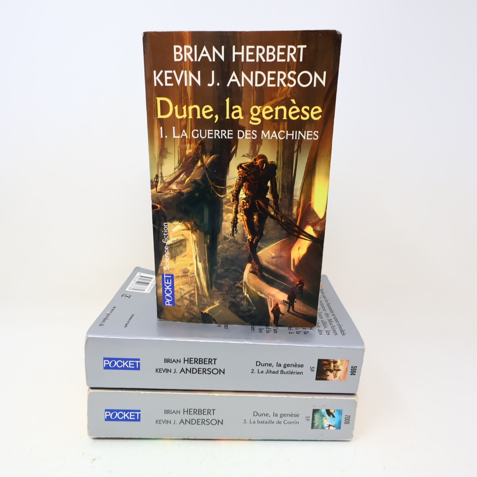 Dune la Genèse #1-3 Série Complète Lot 3 Livres Brian Herbert/Kevin J. Anderson