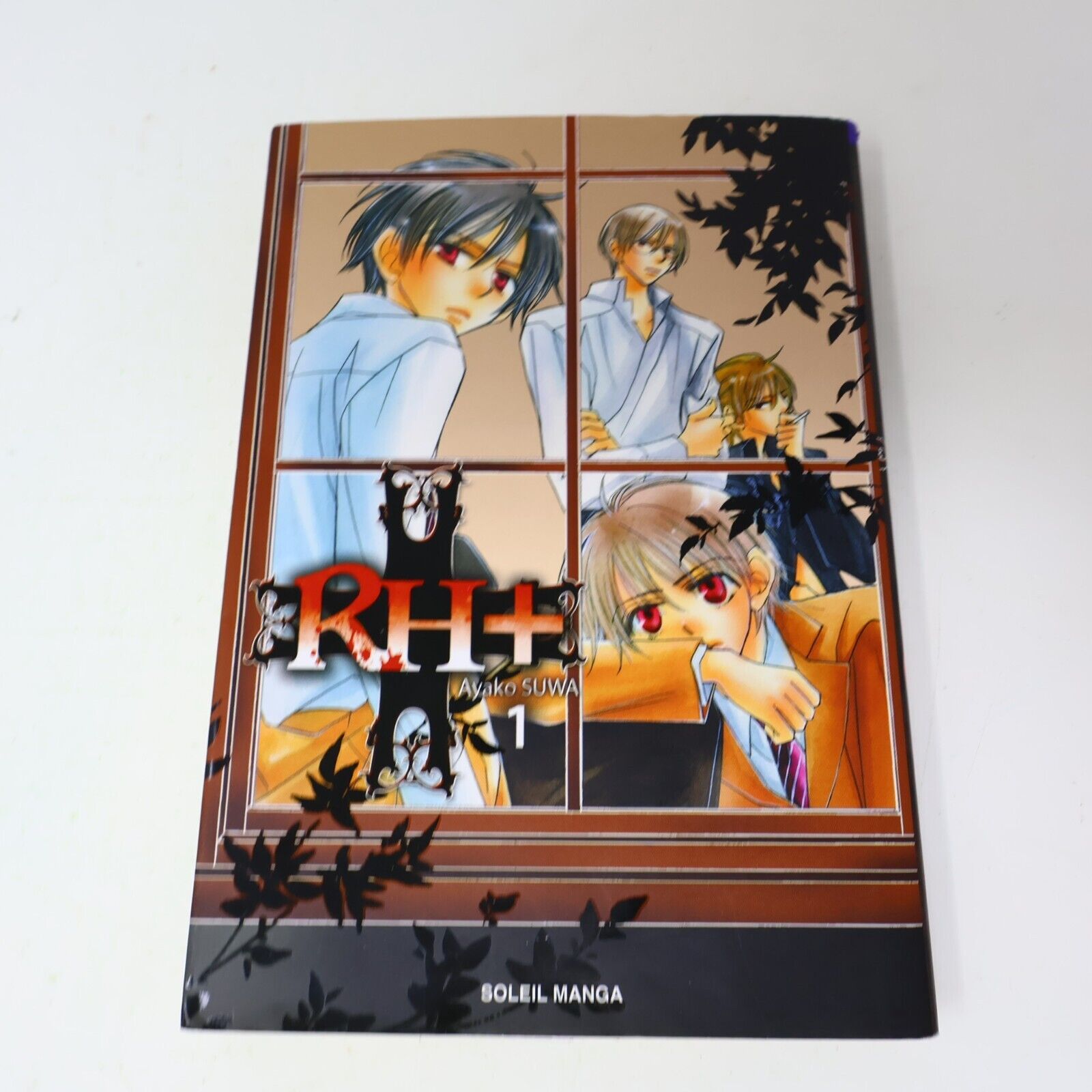 Rh+ #1-4 Lot 4 Livres Manga Ayako Suwa Soleil Manga Seinen Français French PB