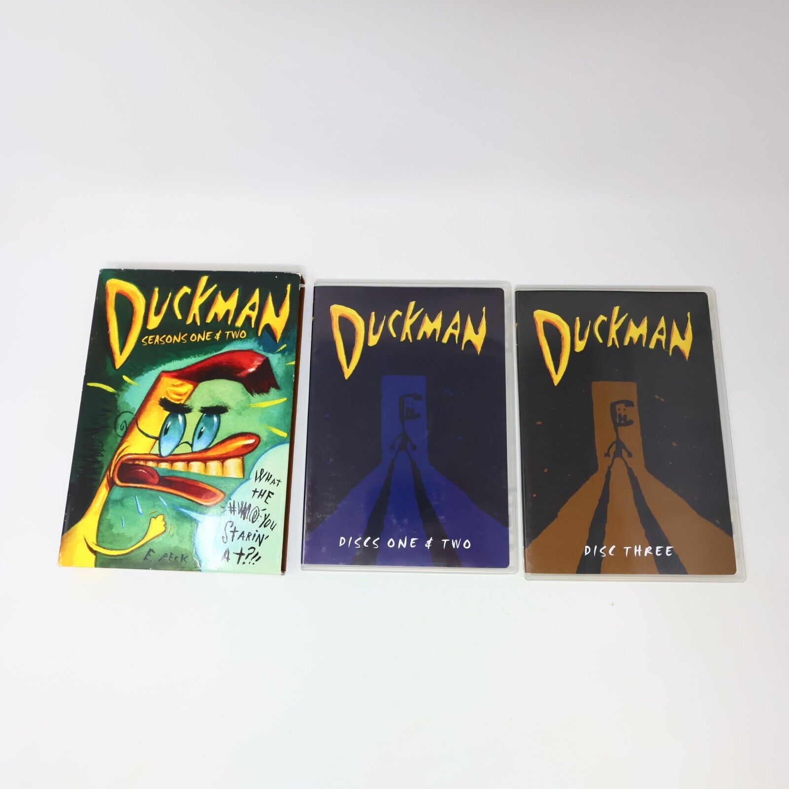 Duckman Season #1-2 DVD Jason Alexander NTSC Tested Animated Series 4:3 Region 1