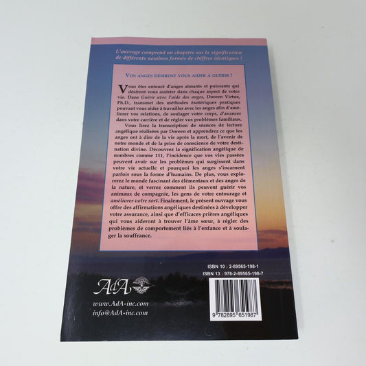 2005 Guérir avec l'Aide des Anges Doreen Virtue Ada Français Paperback Livre PB