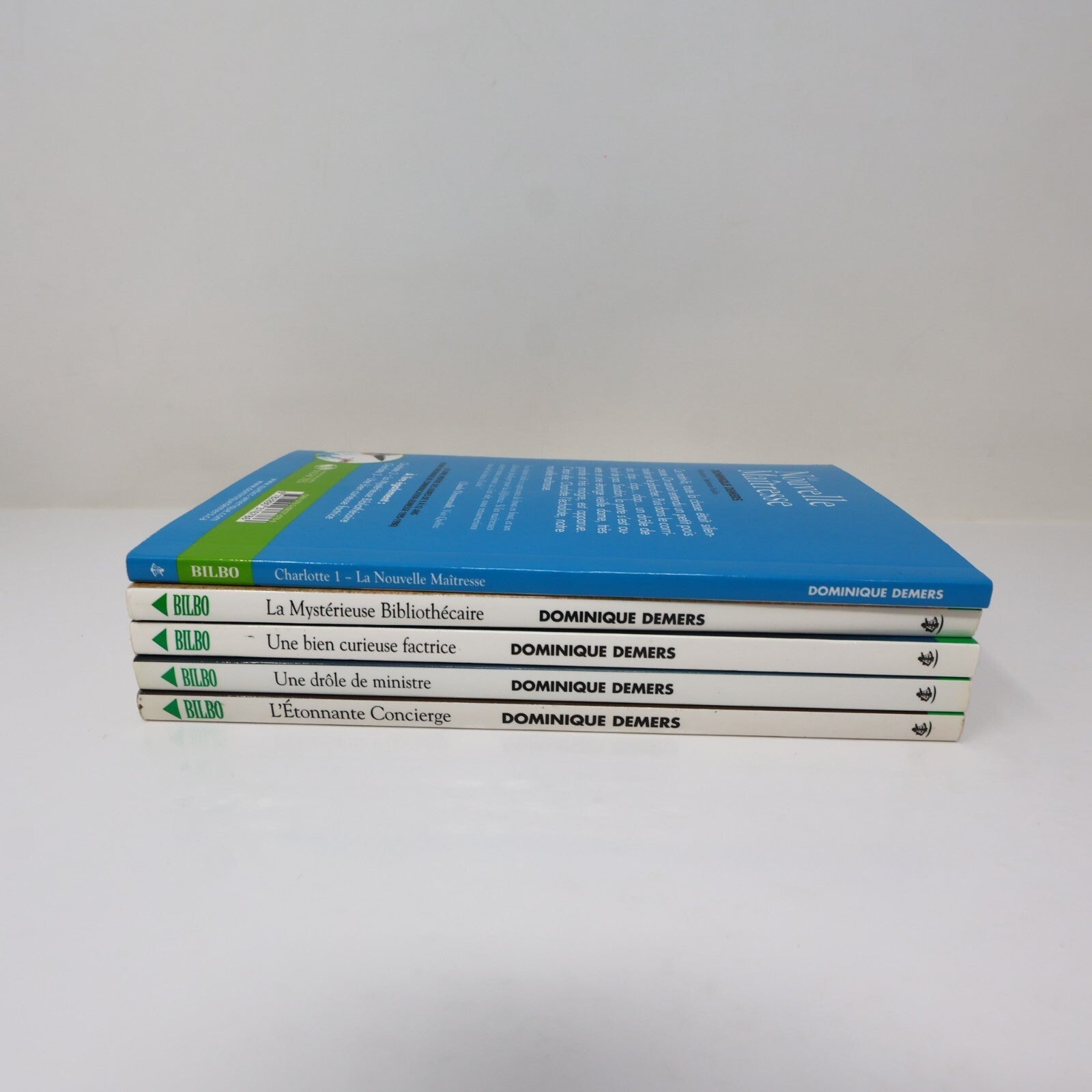Dominique Demers Lot 5 Livres La Mystérieuse Mademoiselle C #1-5 Charlotte PB