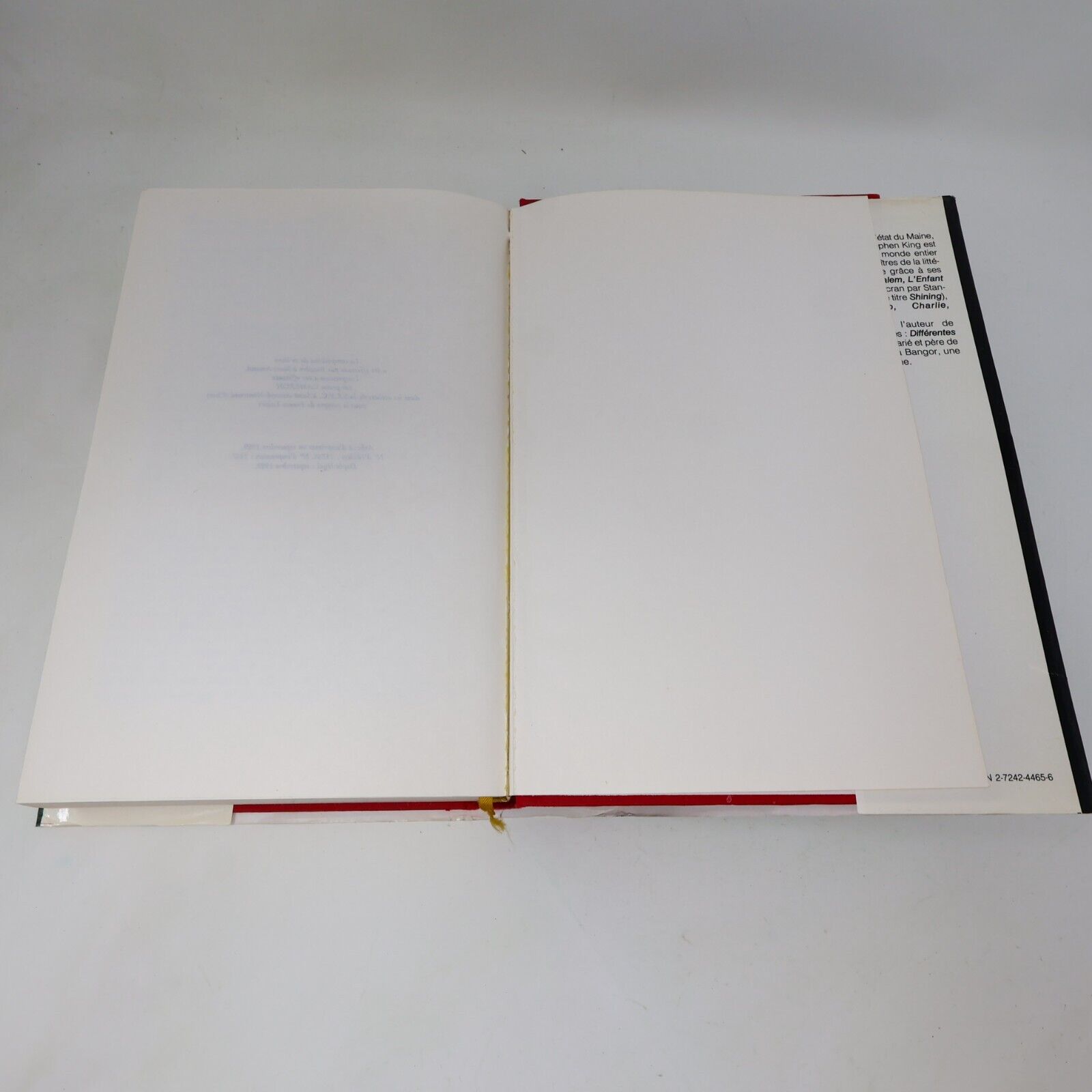 1989 Ça Stephen King It BCE France Loisirs Français Hardcover Omnibus Horreur HC
