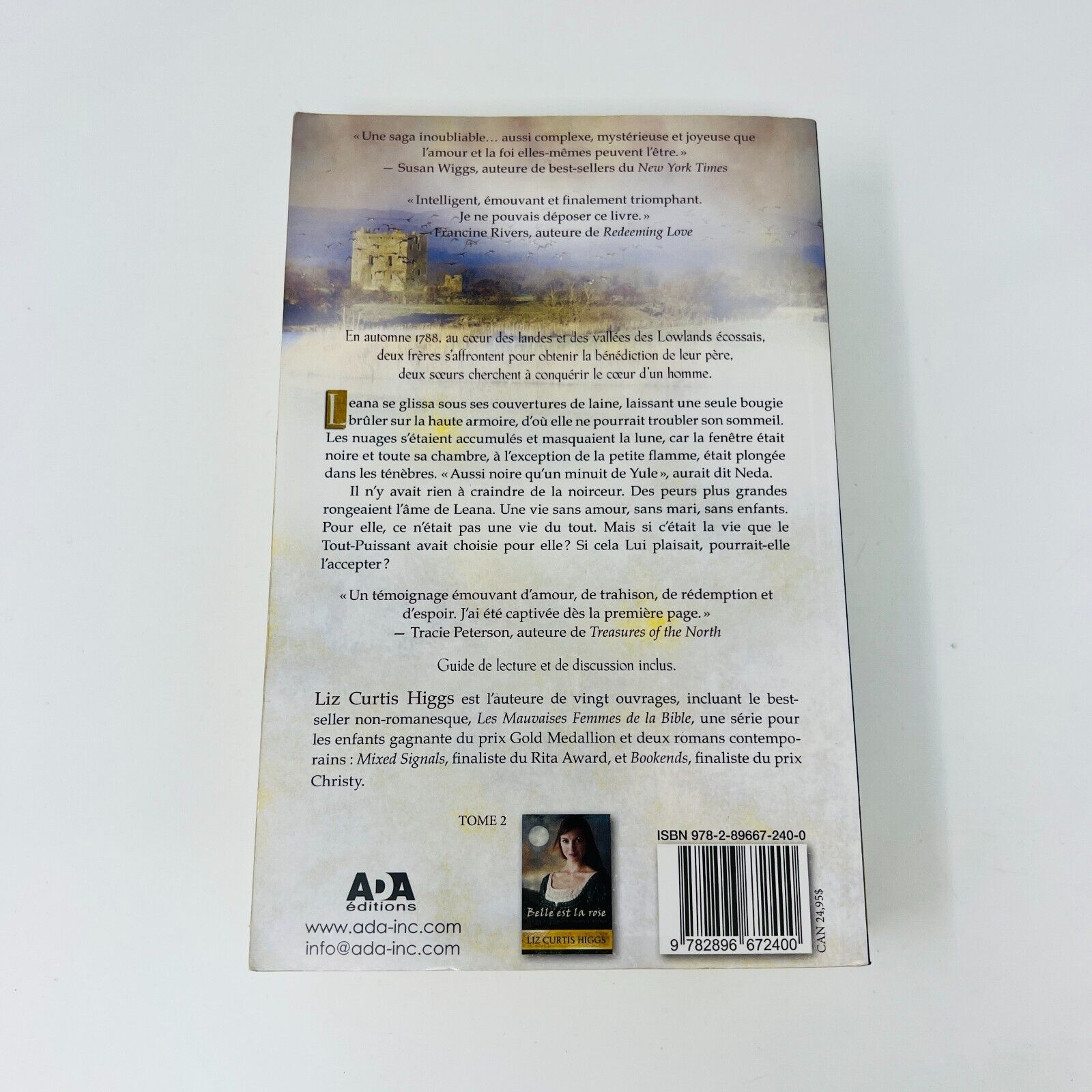 Les Lowlands Écossais 1-5 de Liz Curtis Higgs Lot Livres Ada Épine dans le Coeur