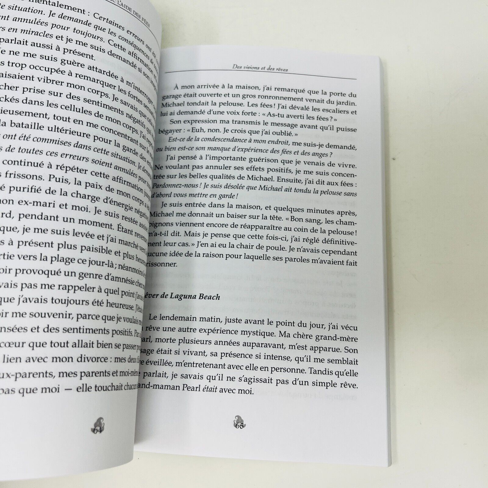 2008 Guérir avec l'Aide des Fées de Doreen Virtue Livre ADA en Français French