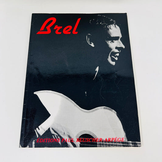 1985 Brel Partitions/Songbook Éditions Paul Beusher-Arpège PB French/Français