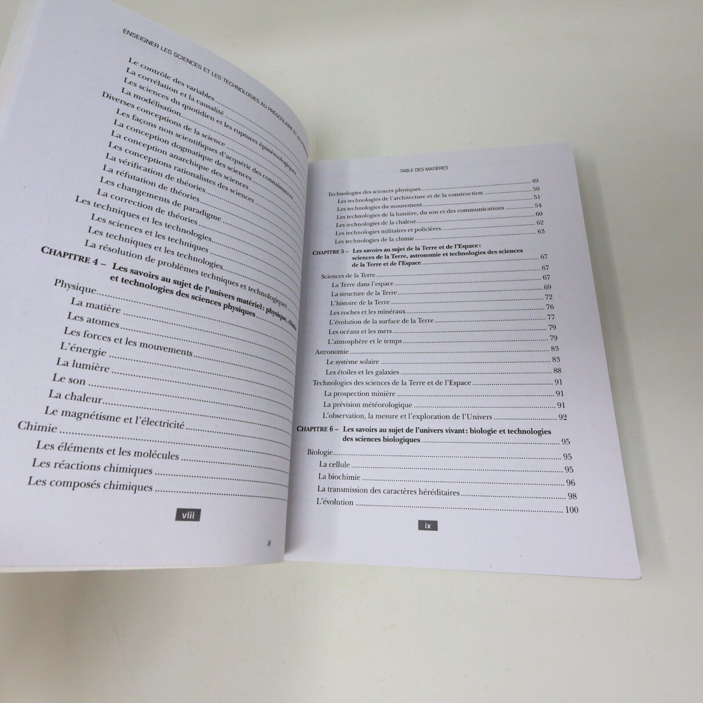 Enseigner les Sciences et la Technologie au Préscolaire et au Primaire Thouin PB