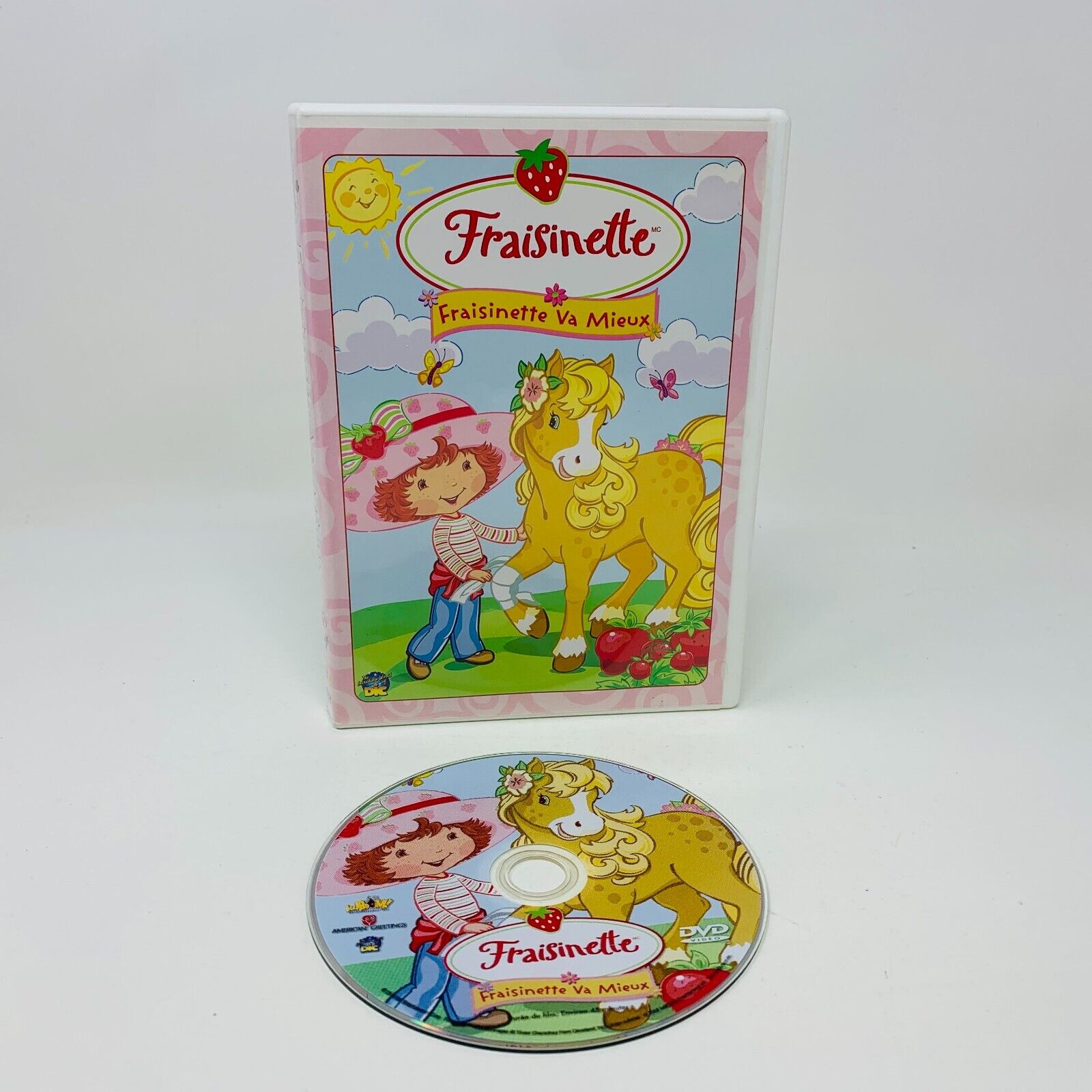 Fraisinette va Mieux DVD Aventure Canadien Enfants Children Français Testé NTSC