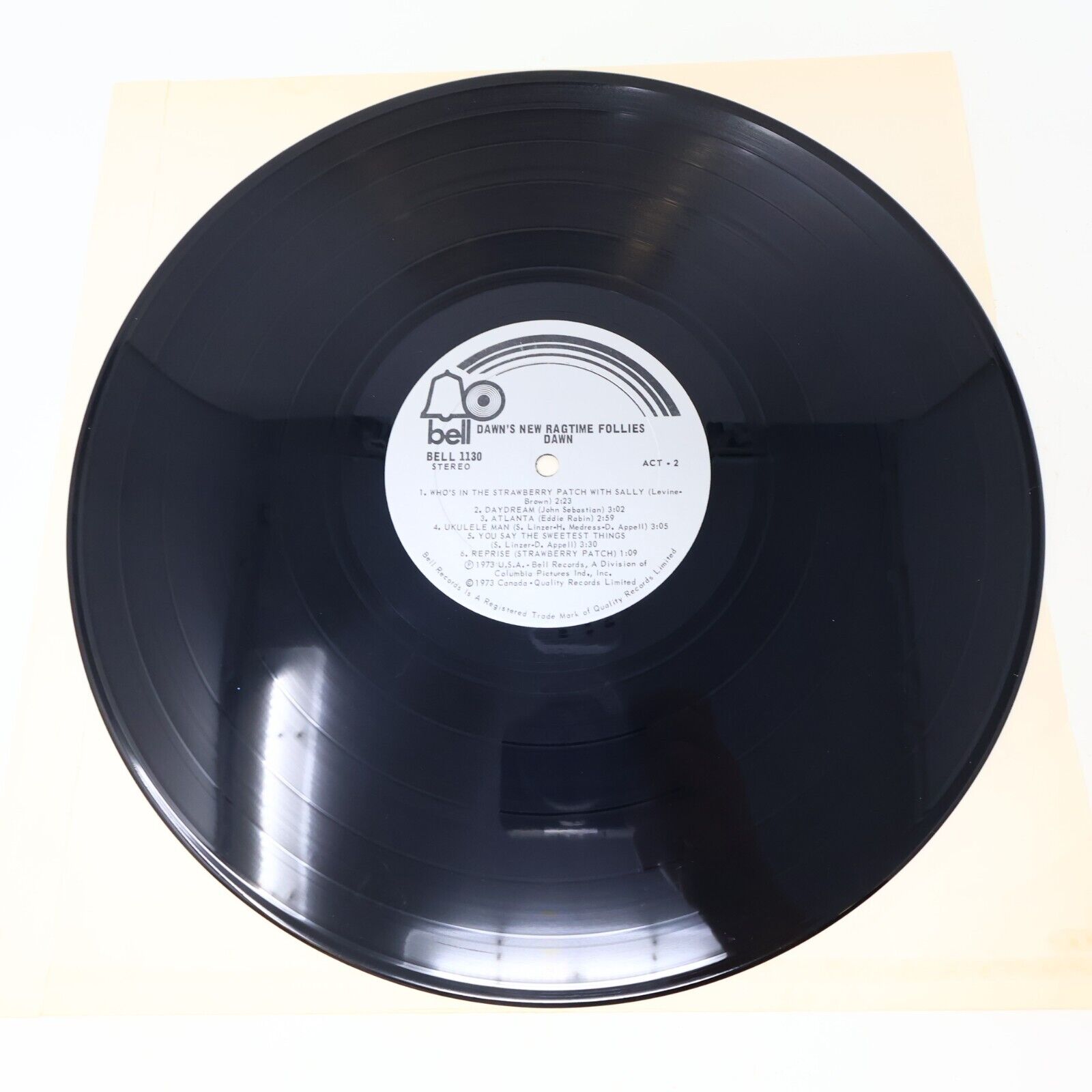 Dawn's New Ragtime Follies Featuring Tony Orlando LP Record Sweet Gypsy Rose?