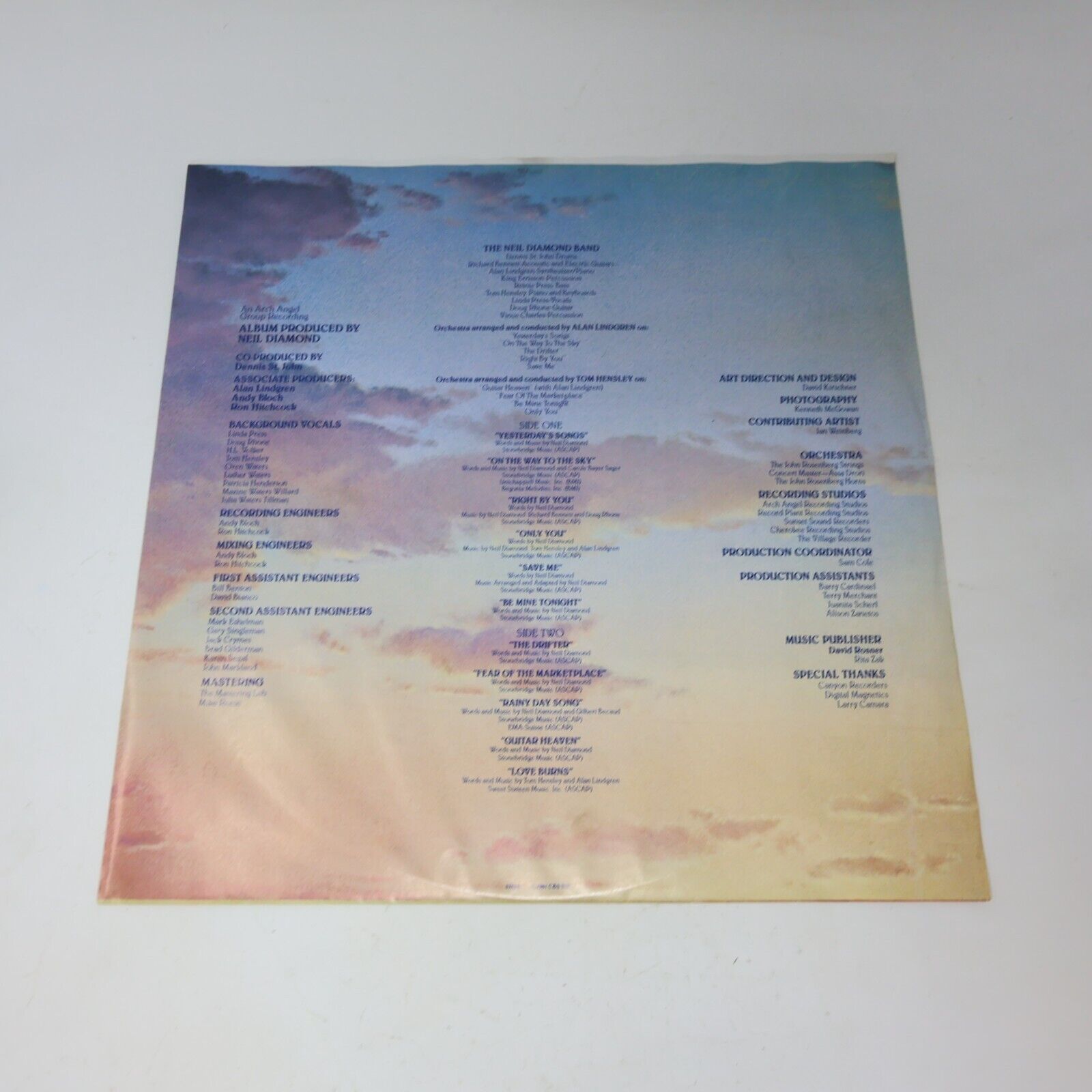 7x Neil Diamond LP Records Lot Serenade September Morn Rainbow Way To The Sky