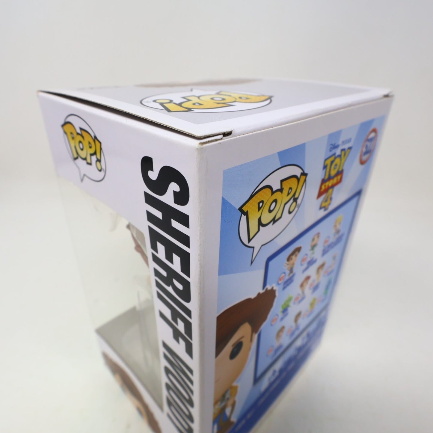 Funko Pop! Sheriff Woody Vinyl Figure #522 Toy Story #4 Used With Box Like New