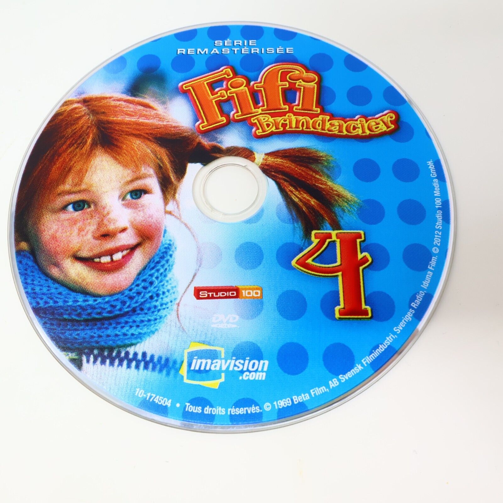 Fifi Brindacier Série Originale Remasterisée DVD Français 21 Épisodes NTSC Testé