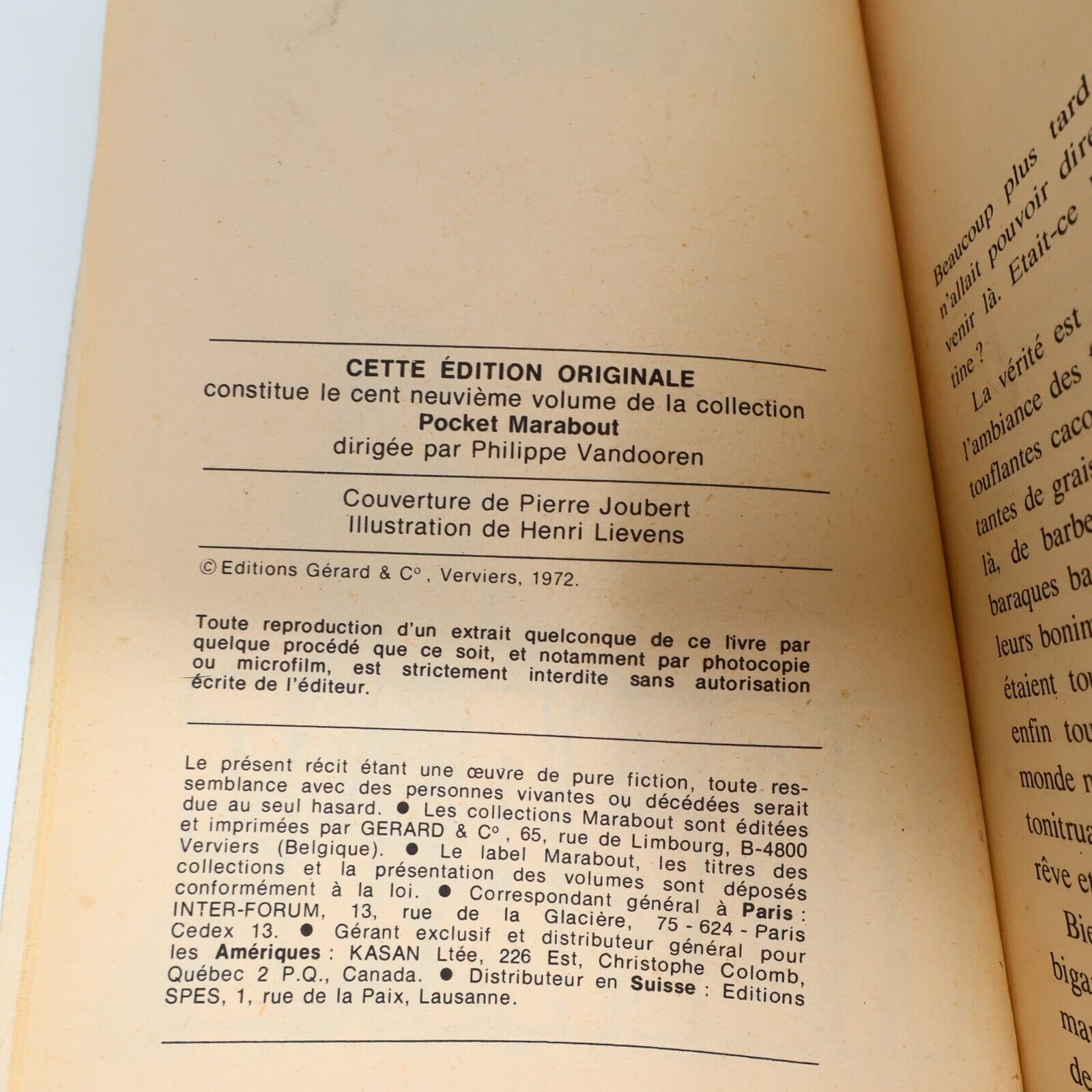 Lot 4 Livres Bob Morane Henri Vernes Marabout/Ananké Ombre Jaune Krouic French