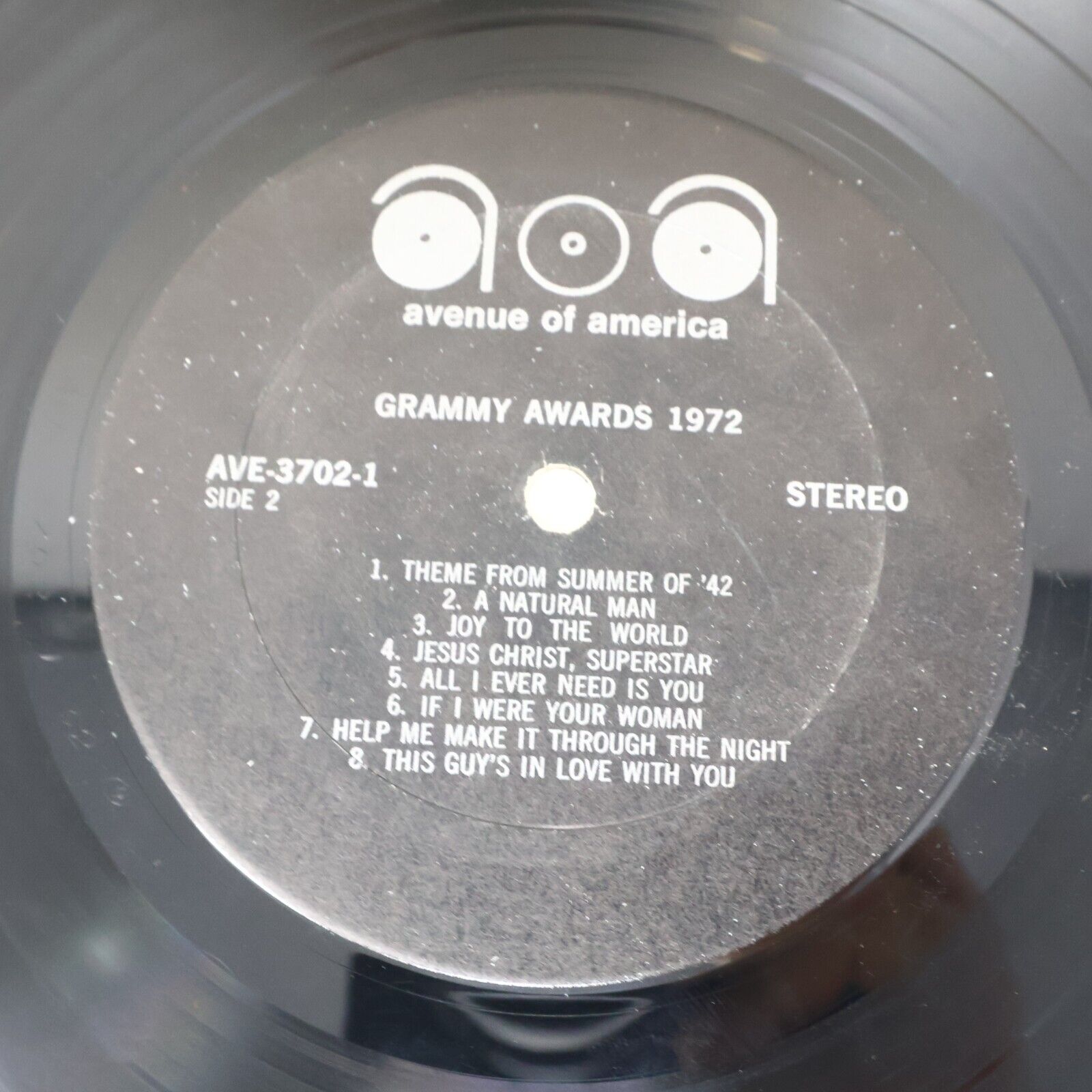 Avenue Of America Presents Grammy Awards 1972 3 LP Record Box Set AVE 3-3702
