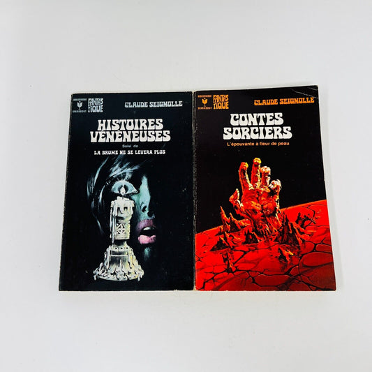 Histoires Vénéneuses/Contes Sorciers de Claude Seignolle Marabout Lot Livres 70s