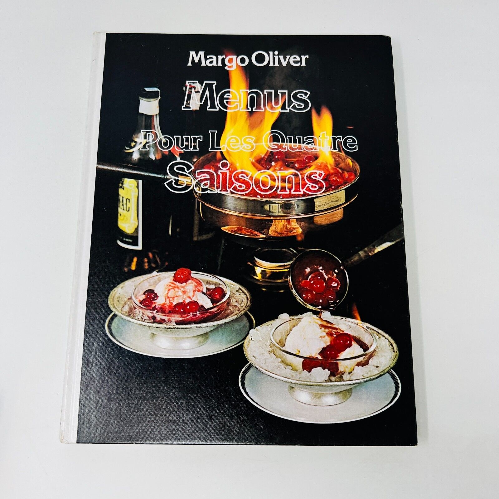 3x Margo Oliver Cuisine de Choix/Menus Quatre Saisons/Jours Lot Livres Recettes