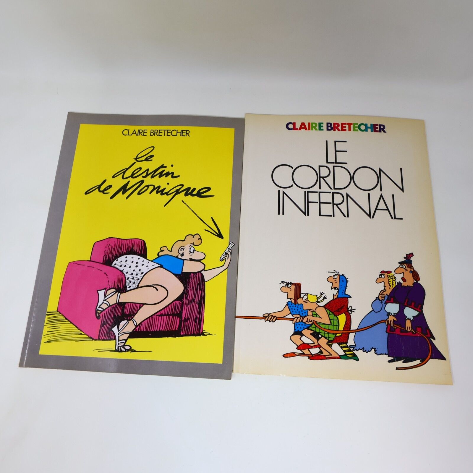 Cellulite Agrippine Docteur Ventouse Lot 14 Bandes dessinées Claire Bretécher Bd
