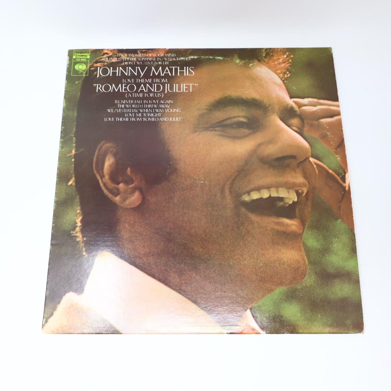 3x Johnny Mathis Raindrops Keep Fallin'/Greatest Hits/Romeo Juliet LP Record Lot