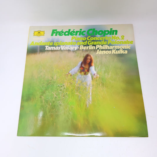 Janos Kulka Tamás Vásáry Frédéric Chopin Piano Concerto #2 LP Record 2535 221