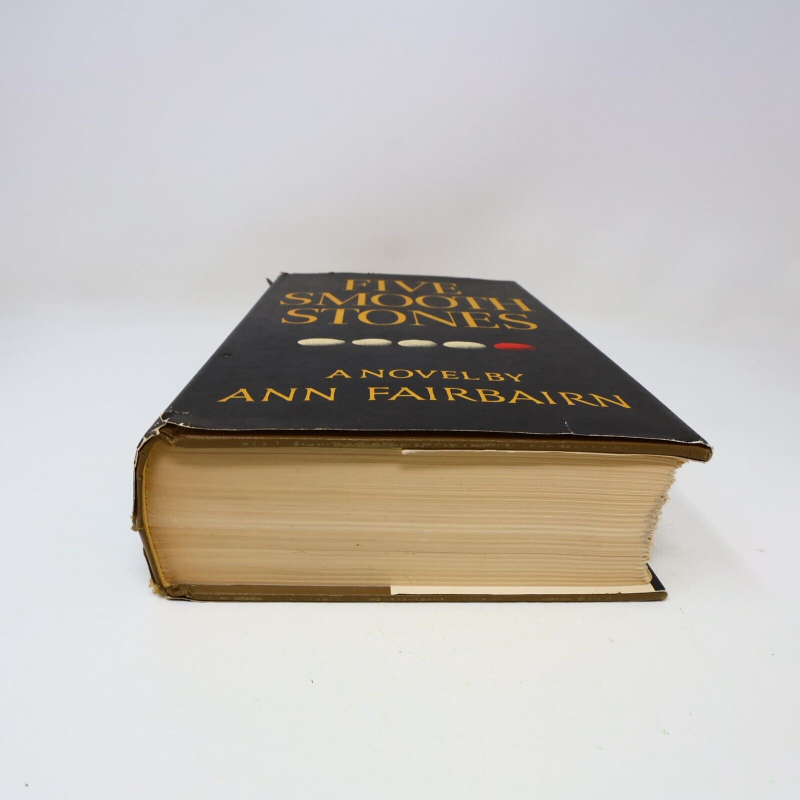 1966 Five Smooth Stones by Ann Fairbairn Hardcover HC Crown Fiction Civil rights