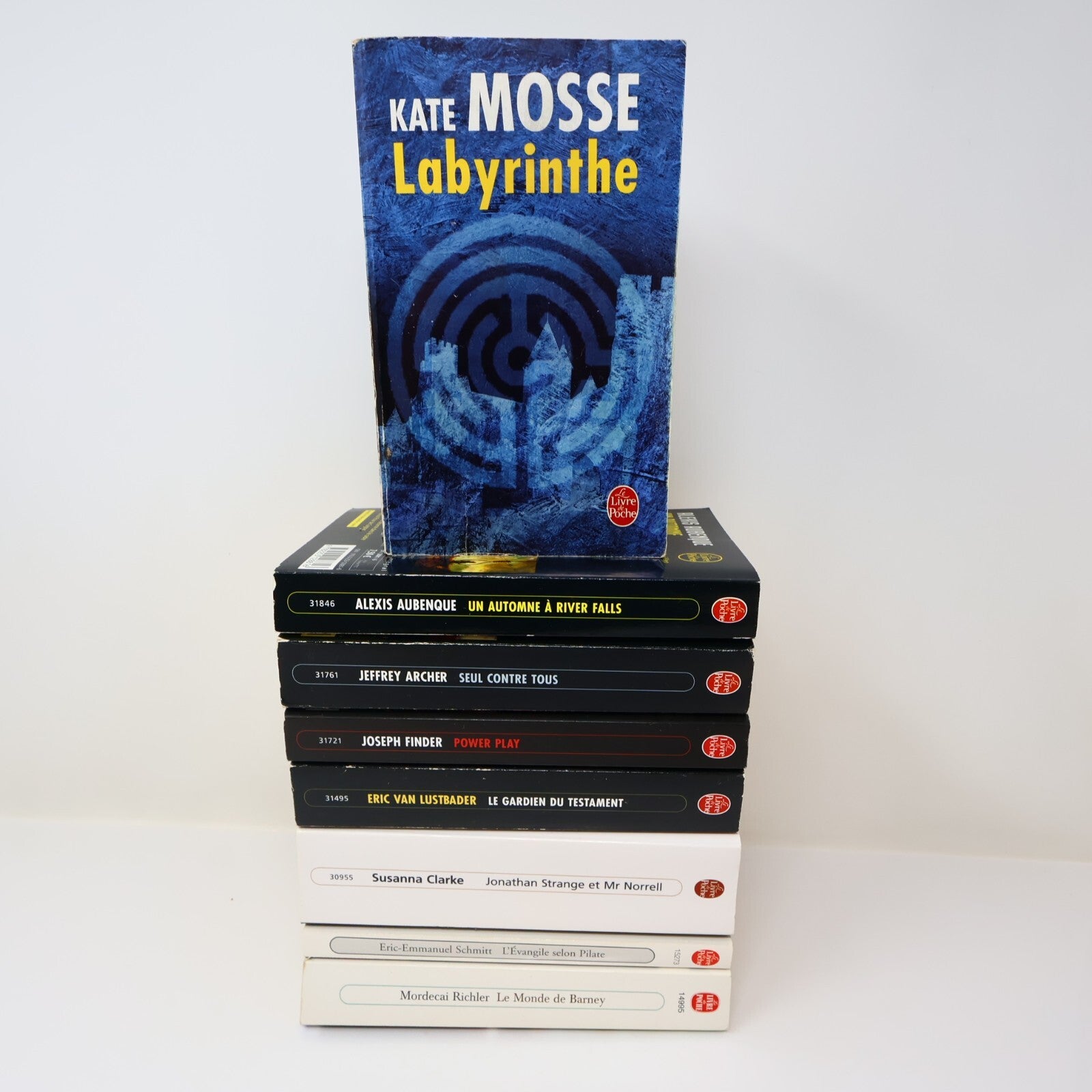 Crime et Mystère Policier Thriller Lot 8 Livres Poche Clarke/Mosse/Finder French