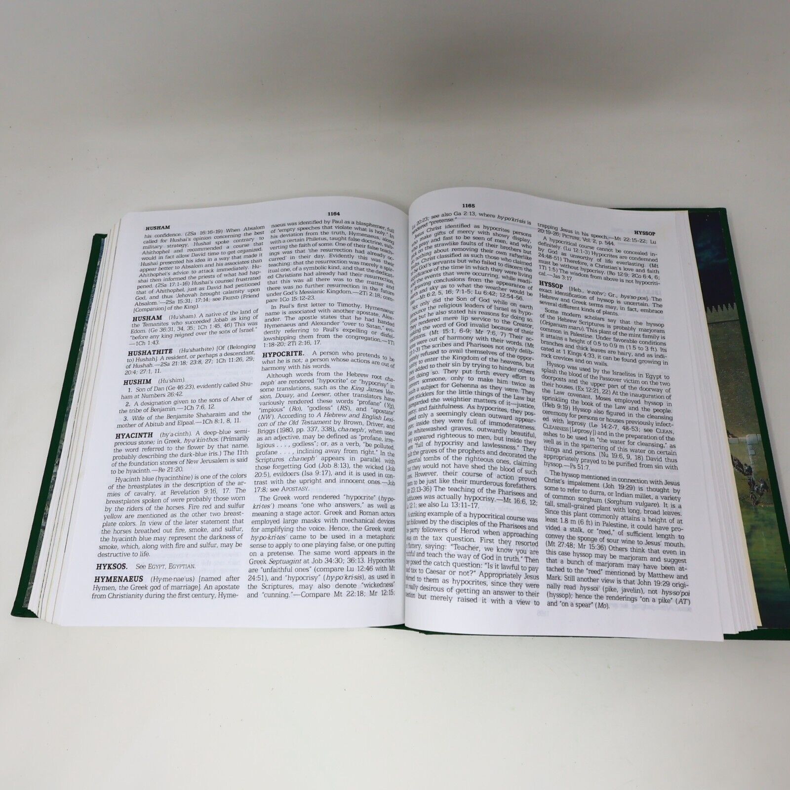 Lot 2 Books Insight on the Scriptures #1-2 Watch Tower Bible Religion 80s HC