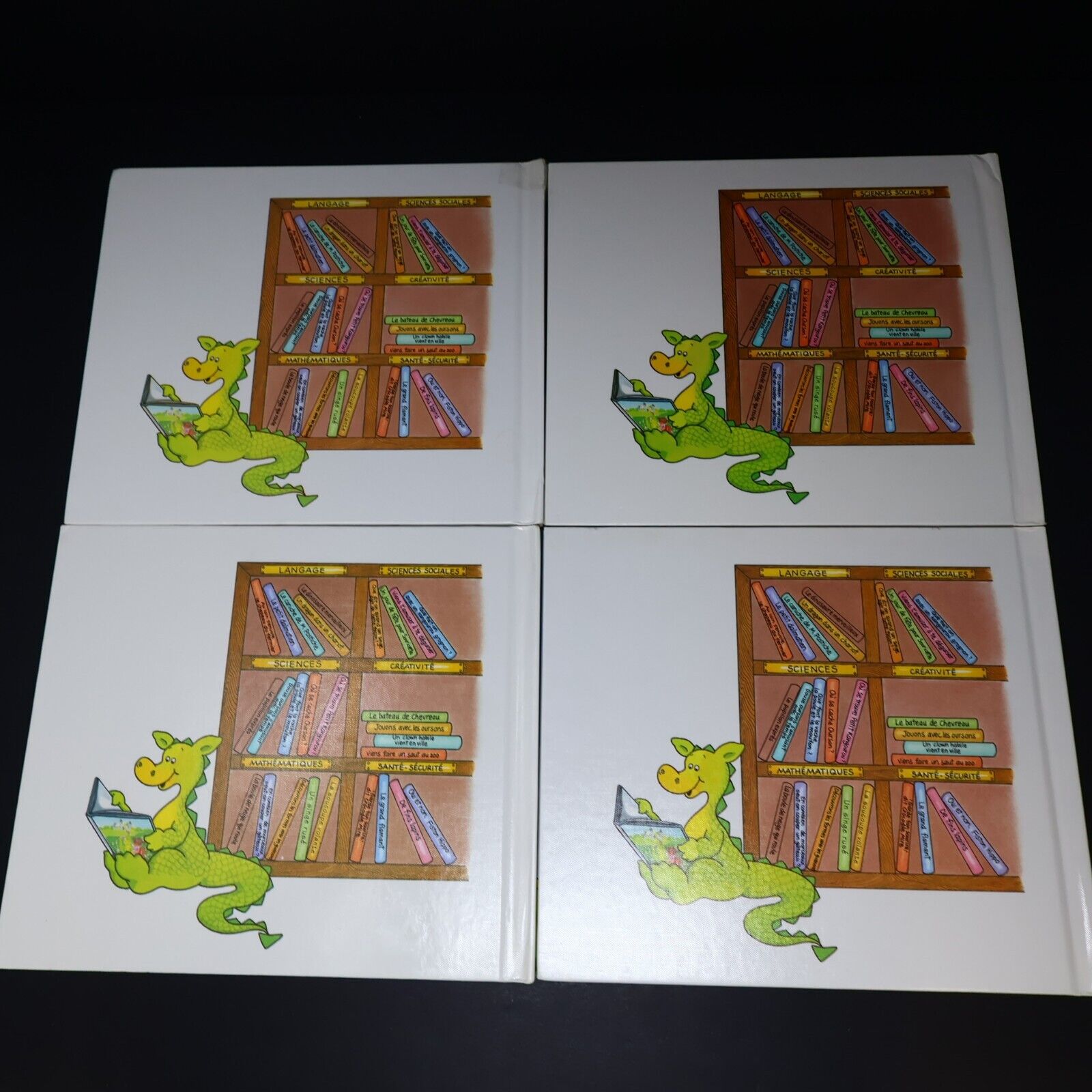 Lot 13 Livres Le Château Magique du Livre Jane Belk Moncure Grolier Français HC