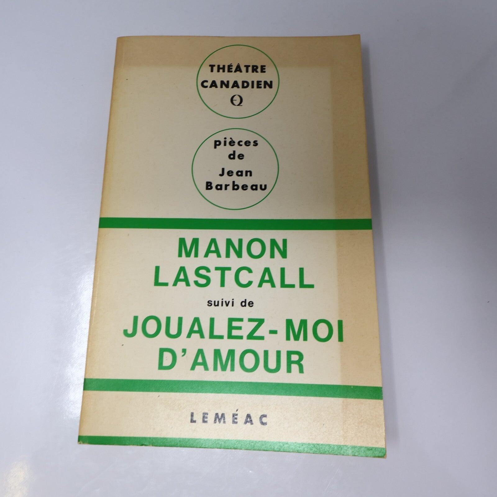 Théâtre Québec Lot 5 Livres Leméac Wouf Wouf/Florence/Chant du Sink Français 70s