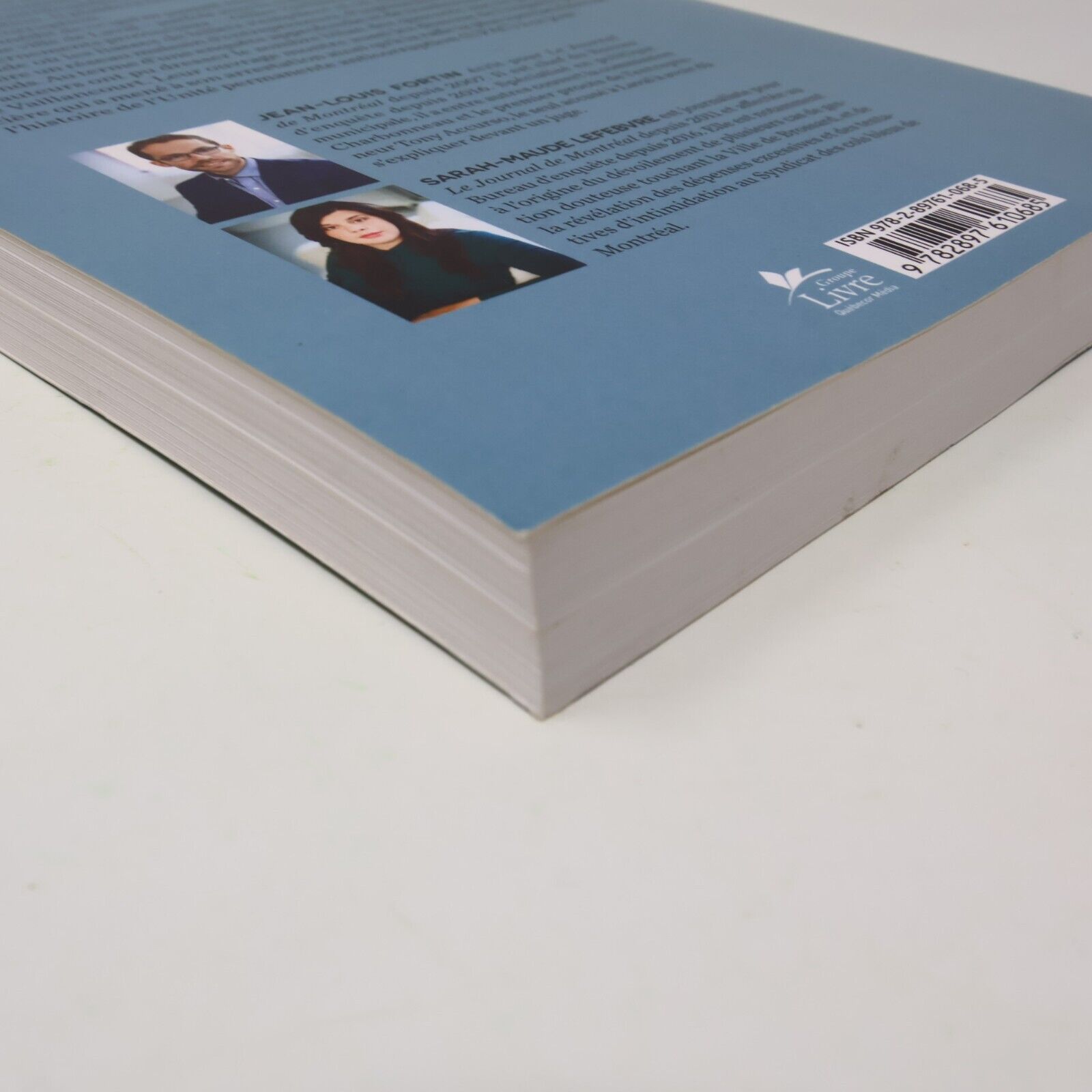 2018 Gilles Vaillancourt le Monarque Fortin/Lefebvre Ex-Maire Laval Français PB