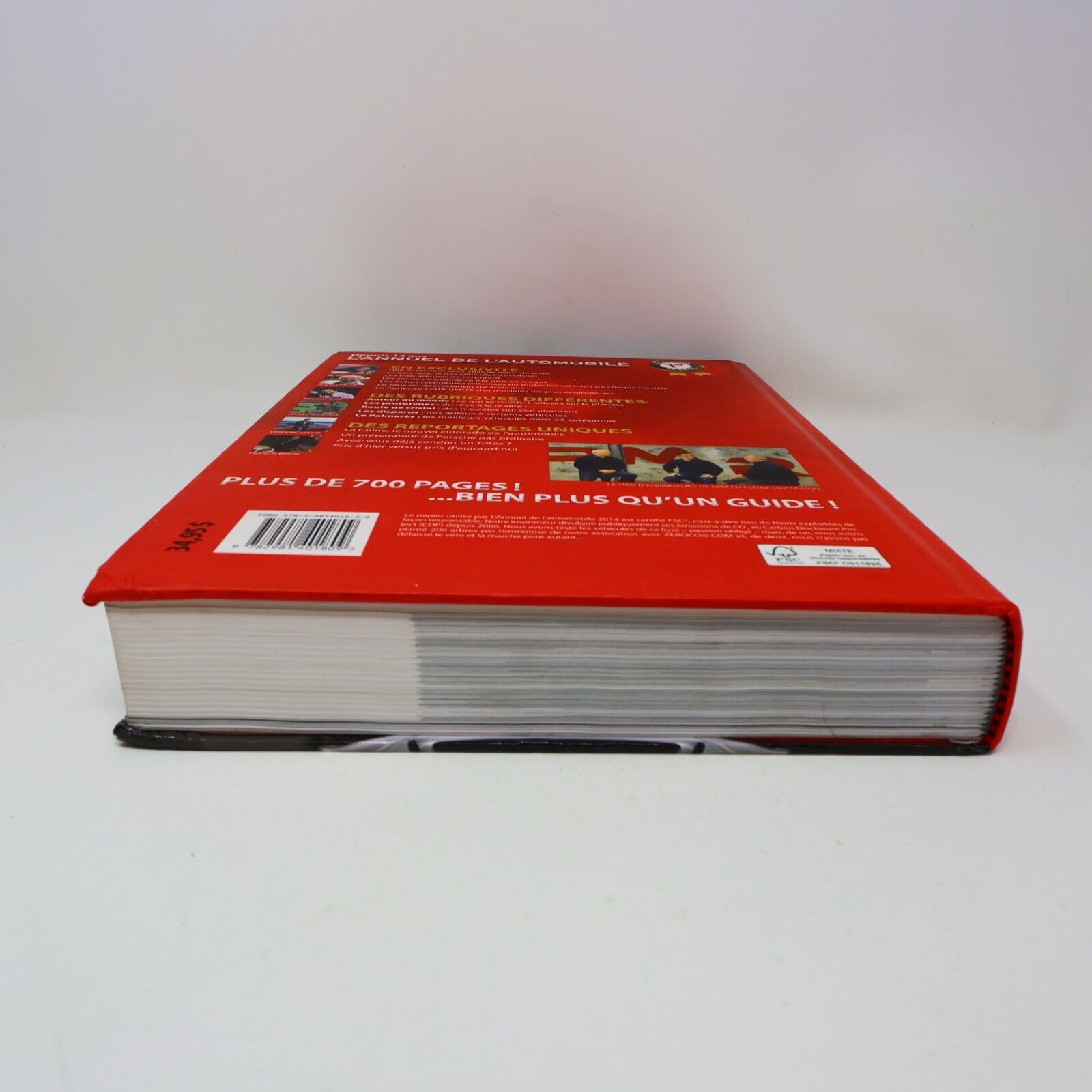 L'Annuel de l'Automobile 2014 Français Hardcover Livre 2010s Chars Autos French