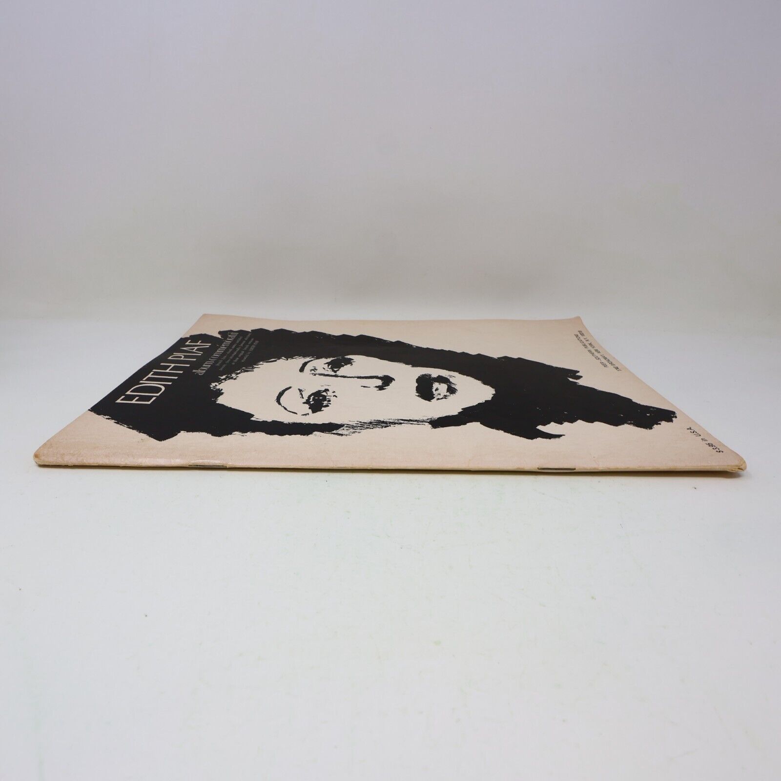 1964 Edith Piaf Album Commémoratif Peer Southern Paperback Songbook Partitions