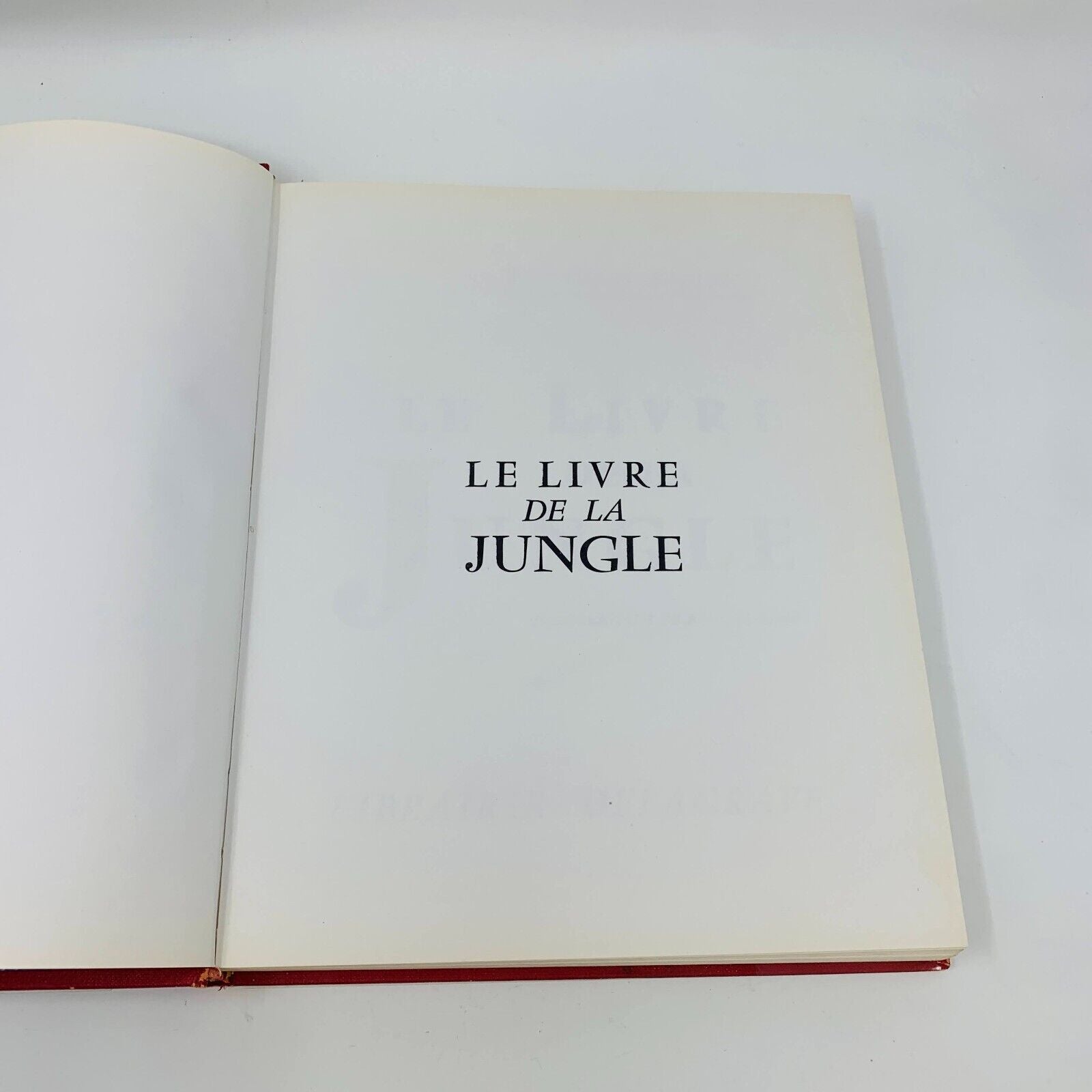 1965 Le Livre de la Jungle Delagrave Illustrés #1-2 Français Rudyard Kipling Lot