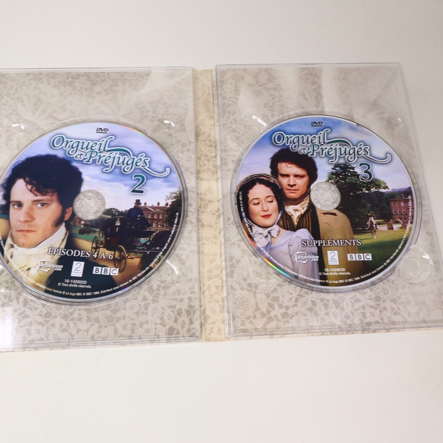 Orgueil et Préjugés Coffret DVD Français NTSC Testé Colin Firth Jennifer Ehle