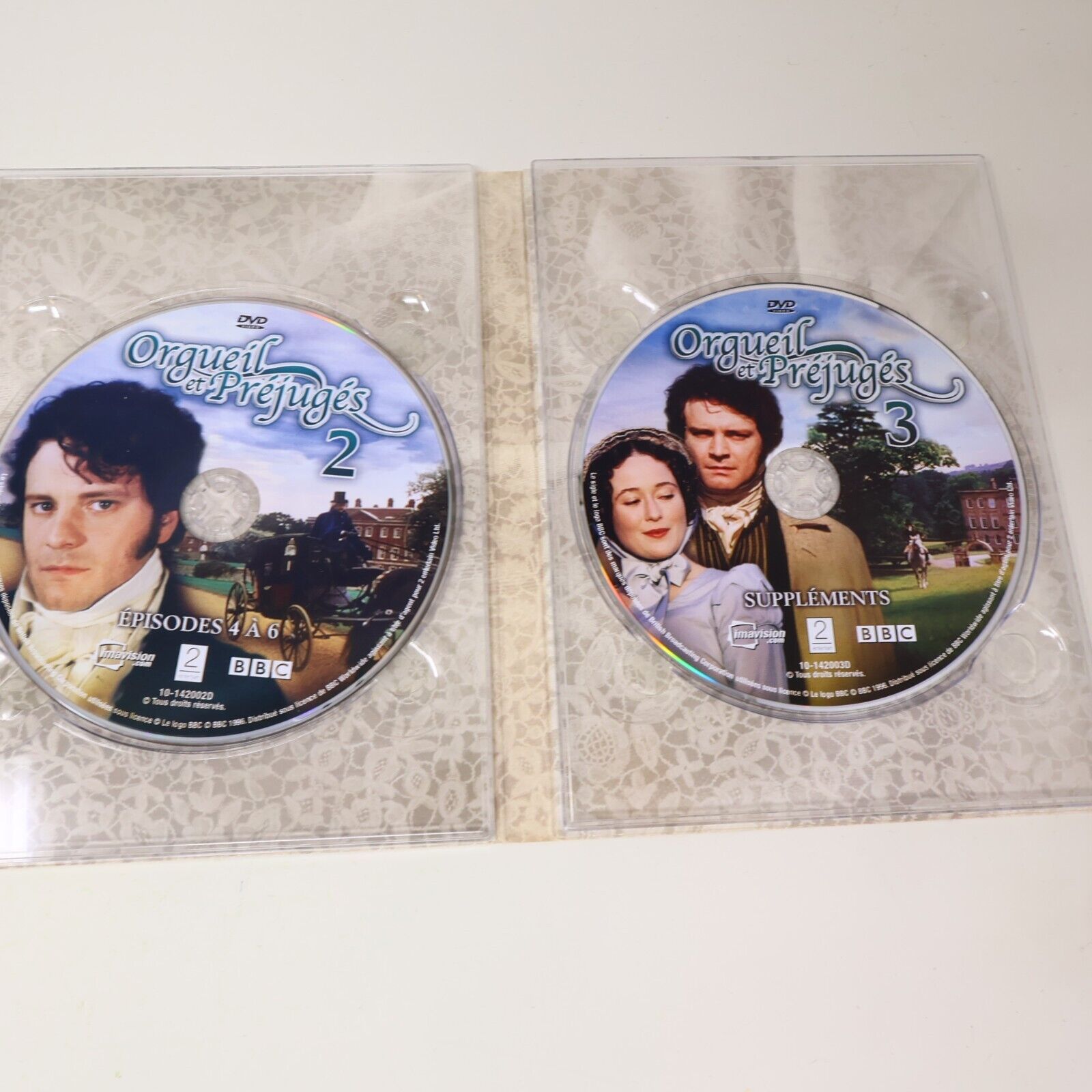 Orgueil et Préjugés Coffret DVD Français NTSC Testé Colin Firth Jennifer Ehle