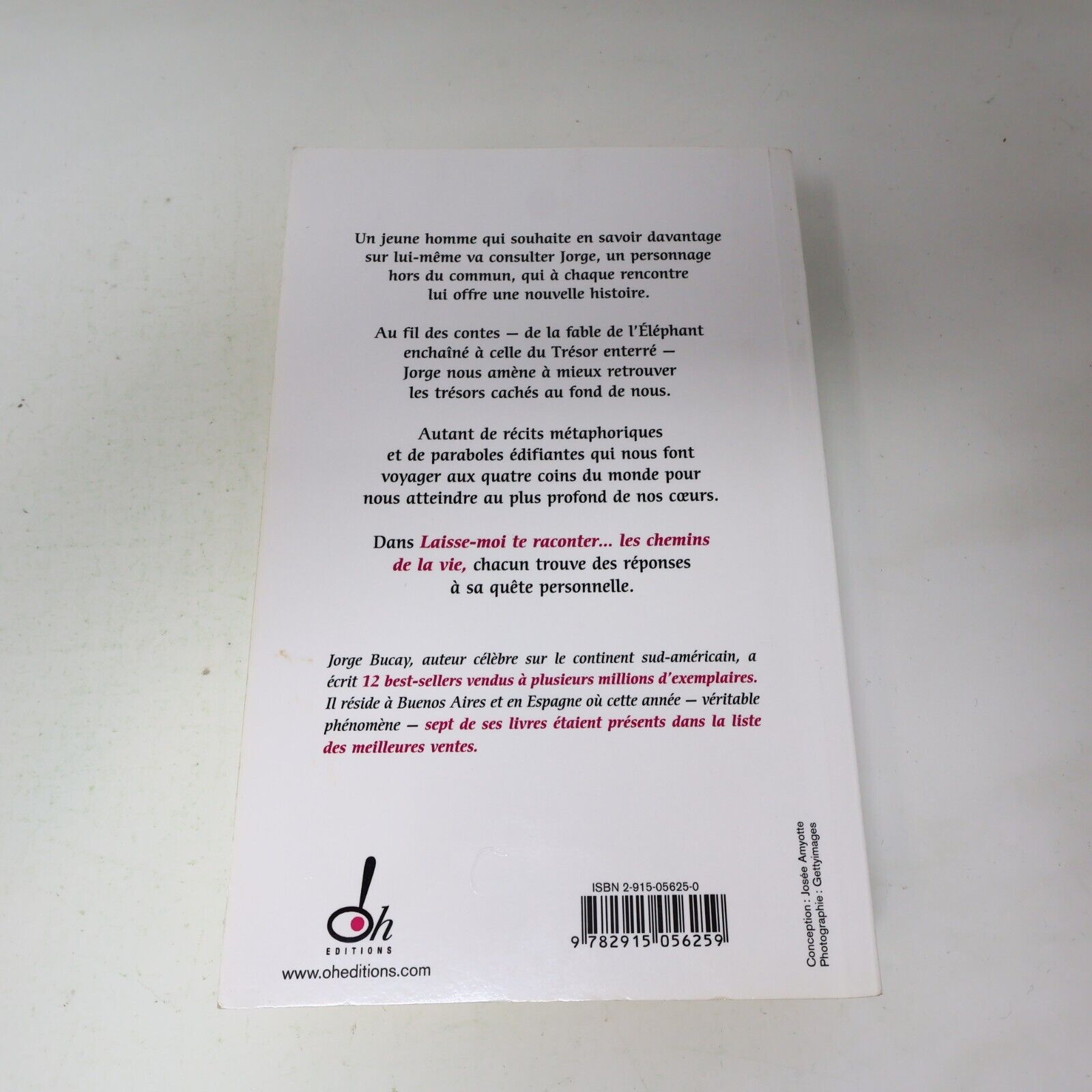 2004 Laisse-Moi Te Raconter les Chemins de la Vie de Jorge Bucay Ohedts Français