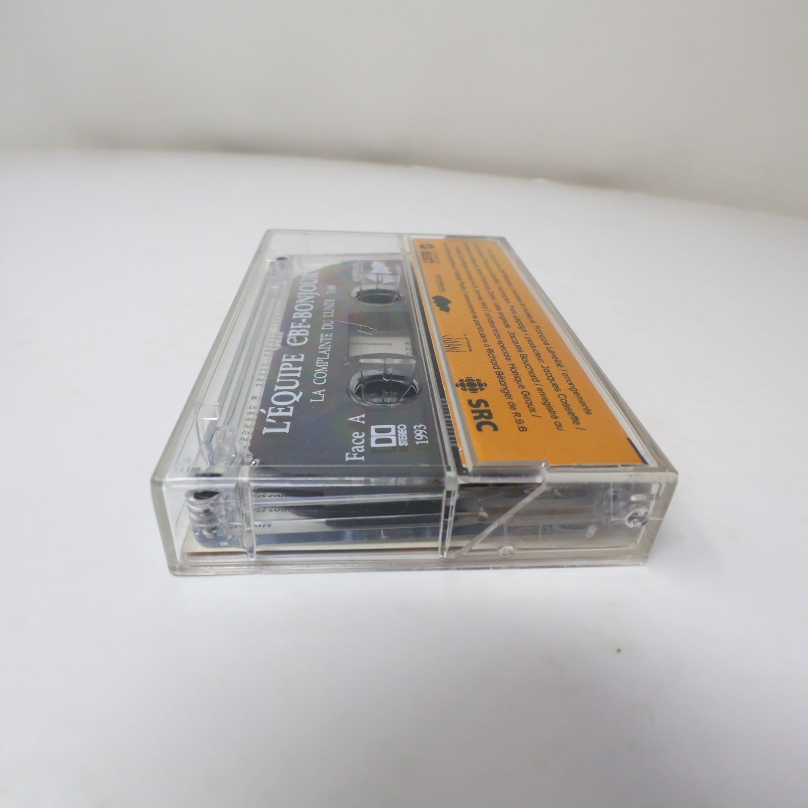 La Complainte du Lundi Cassette L'Équipe CBF Bonjour/Luce Dufault/Dan Bigras