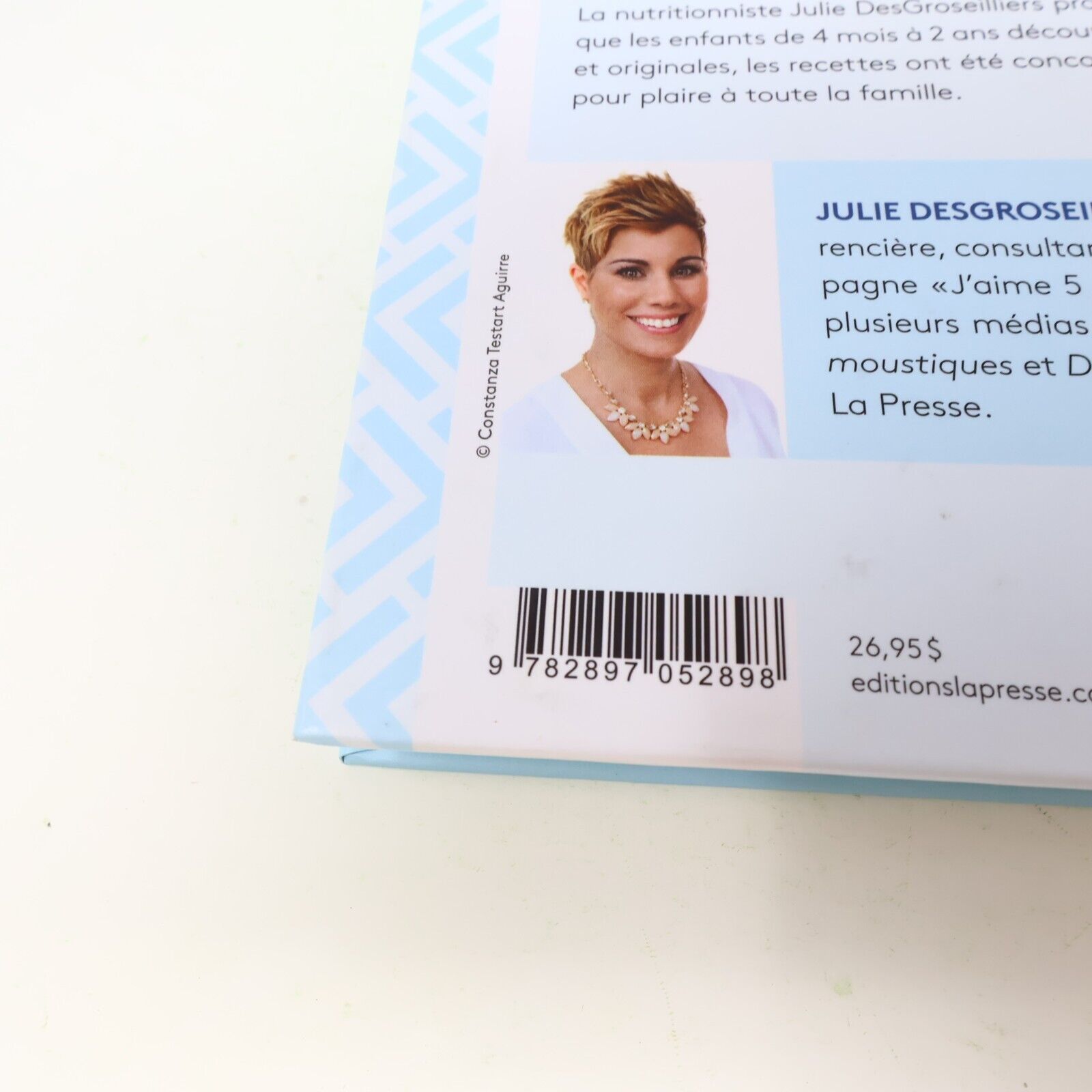 2015 Bébé a Faim Julie Desgroseillers Alimentation Enfant La Presse Français HC
