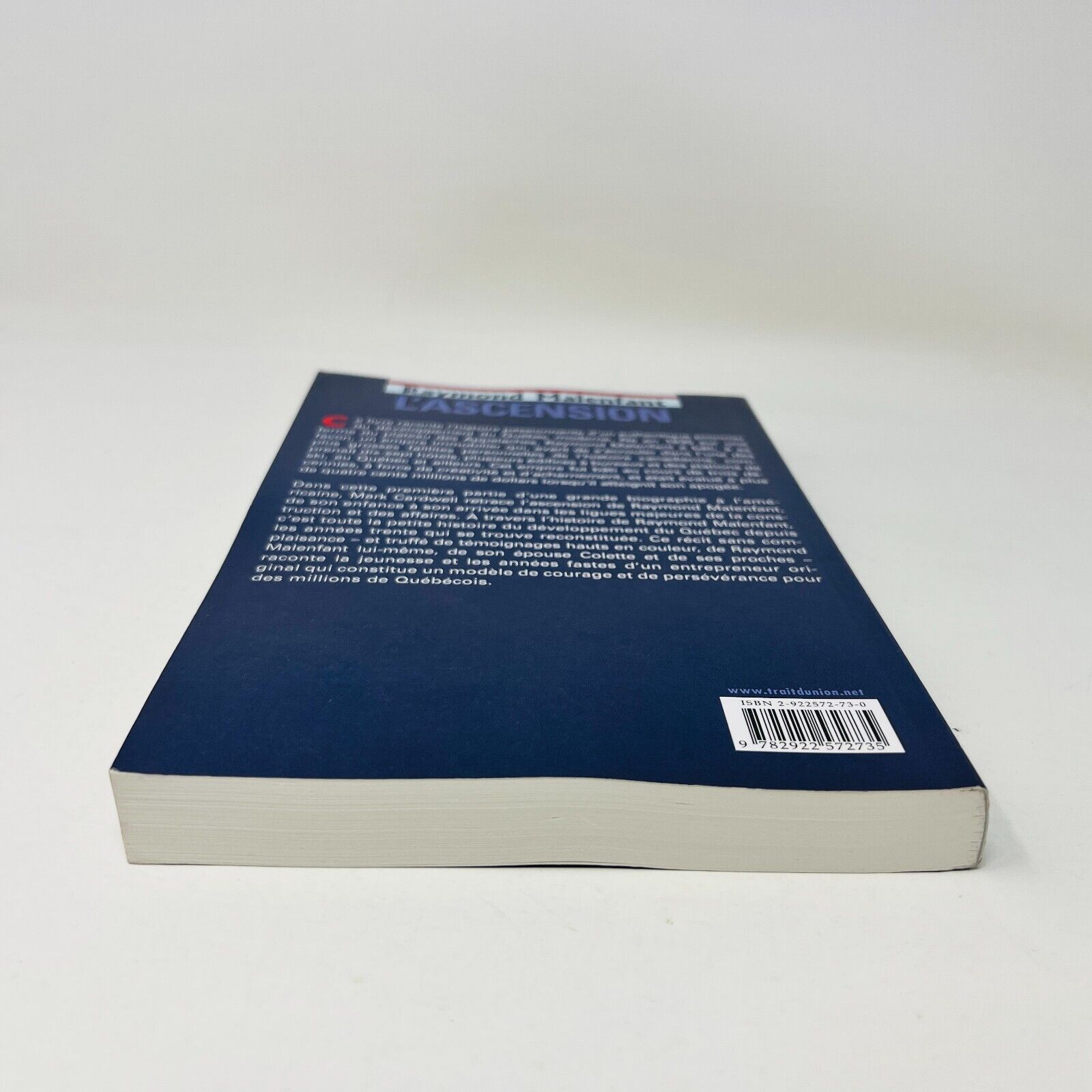 2003 Raymond Malenfant l'Ascension Cardwell/Juster Français Livre Trait d'Union