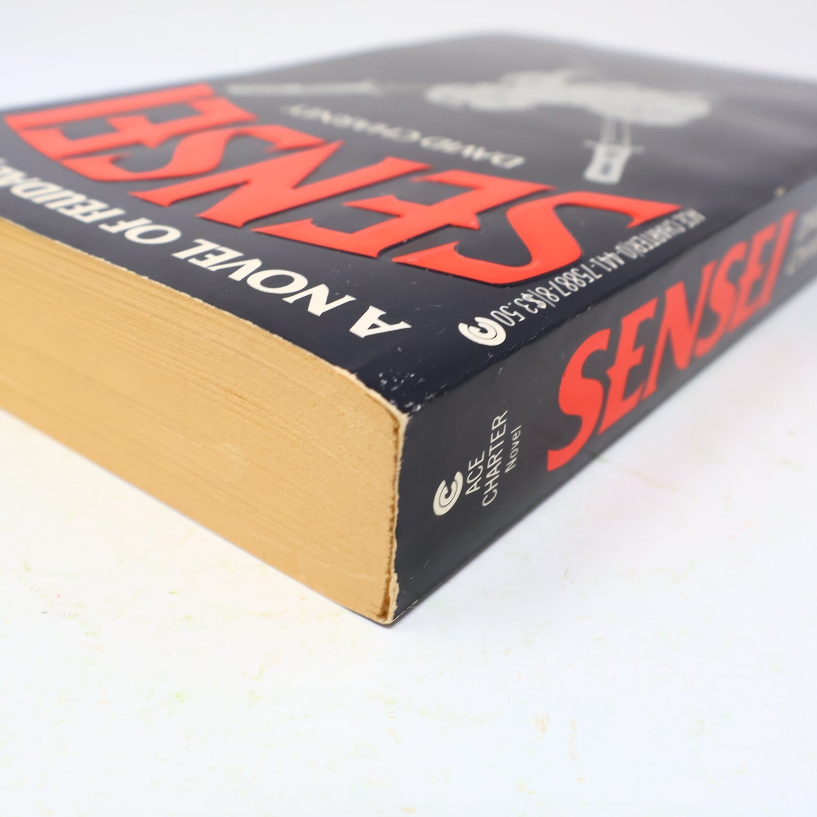 1983 Sensei David Charney Ace Books Feuodal Japan Historical Fiction Thriller PB