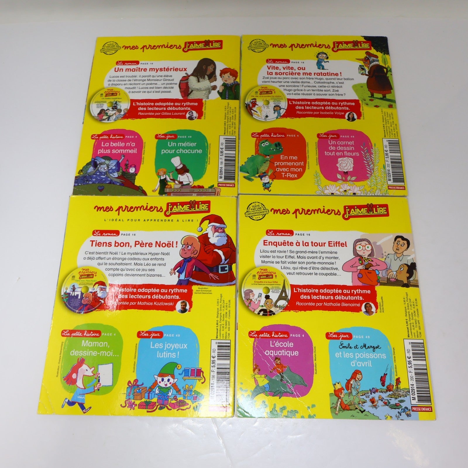 Mes Premiers J'Aime Lire Lot 10 Livres Magazines Bayard Enfants en Français